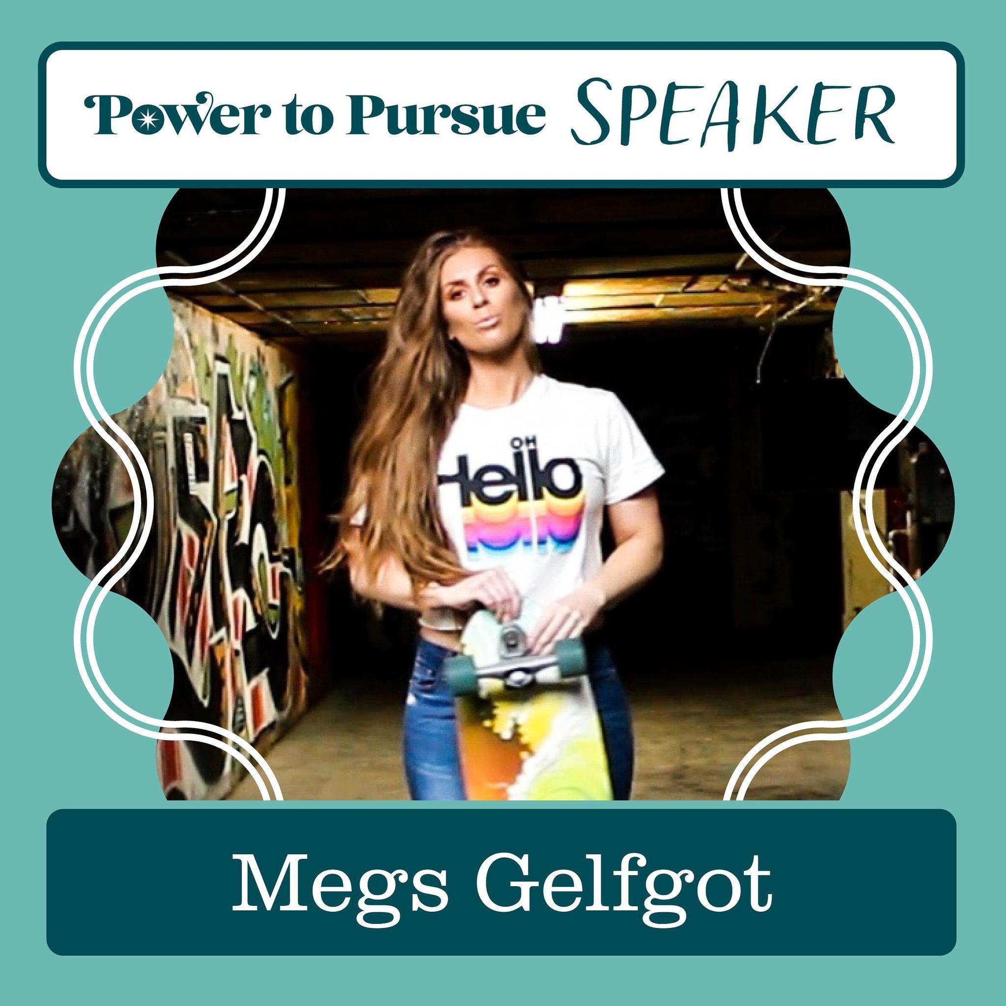 Welcome another speaker this year, Megs Gelfgot!

Megs Gelfgot, at a glance, is an entrepreneur, speaker, wife and mama to two wildlings and a Newfoundland bear pup.  Her keynotes, featured for TEDx and Fortune 500 companies, equip others in expandin