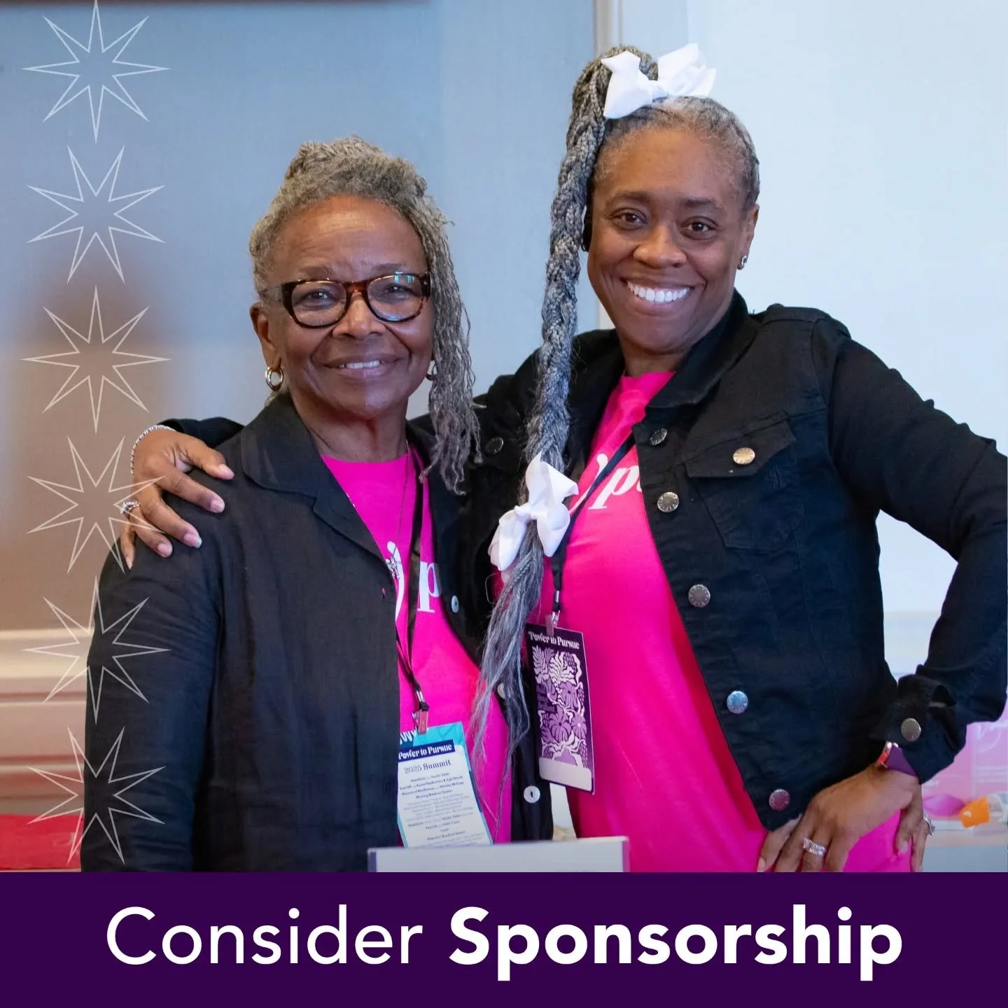 Looking to become a part of the P2P Family? Want to connect and become a 2026 sponsor for Power to Pursue?

Sponsorships for 2026 are now live! Reach out to Tara at tara@thegratitudecollaborative.org or visit the link in our bio to find the best fit 