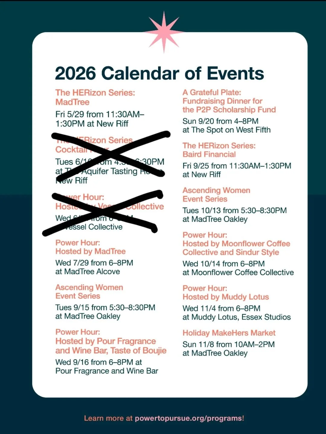 Has your summer started off full of surprises? OURS, TOO!

The June 16th @theherizonseries Cocktail Hour has been POSTPONED. We promise it will re-enter the chat once we're done playing and planning a more perfect party. Stay tuned for the new date. 
