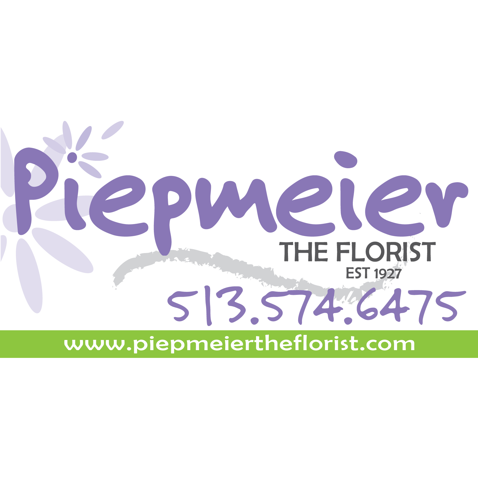 Logo for Piepmeier the Florist