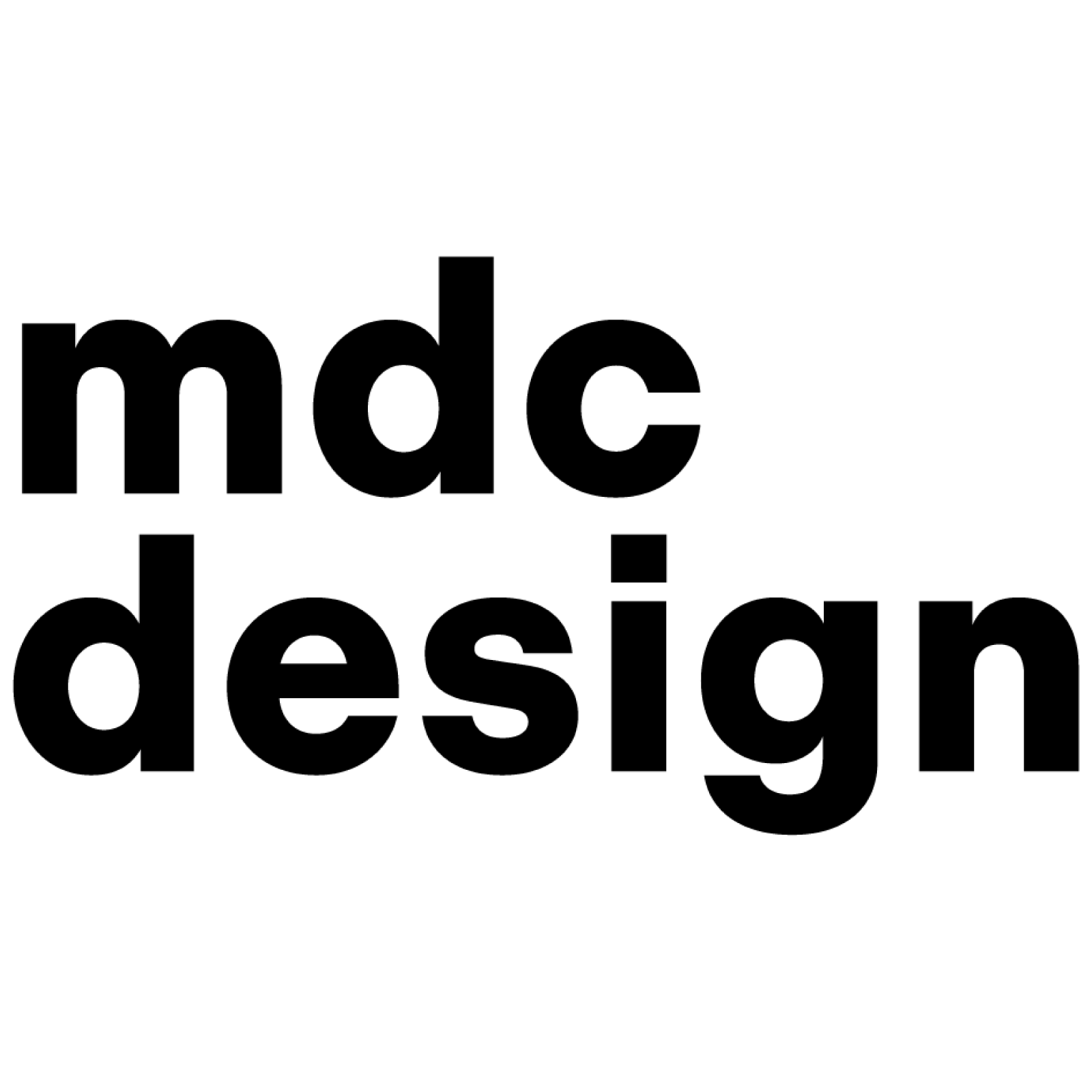 Logo for MDC Design