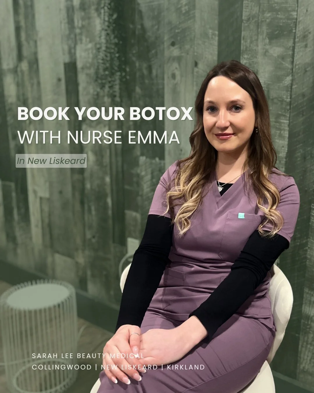 ✨ Thinking about freshening up before the holidays? ✨

Now&rsquo;s the time!  Nurse Emma is offering special November pricing in New Liskeard:
💉 $8/unit
👄 Lip enhancement just $475

These appointments don&rsquo;t come around often, and Emma&rsquo;s