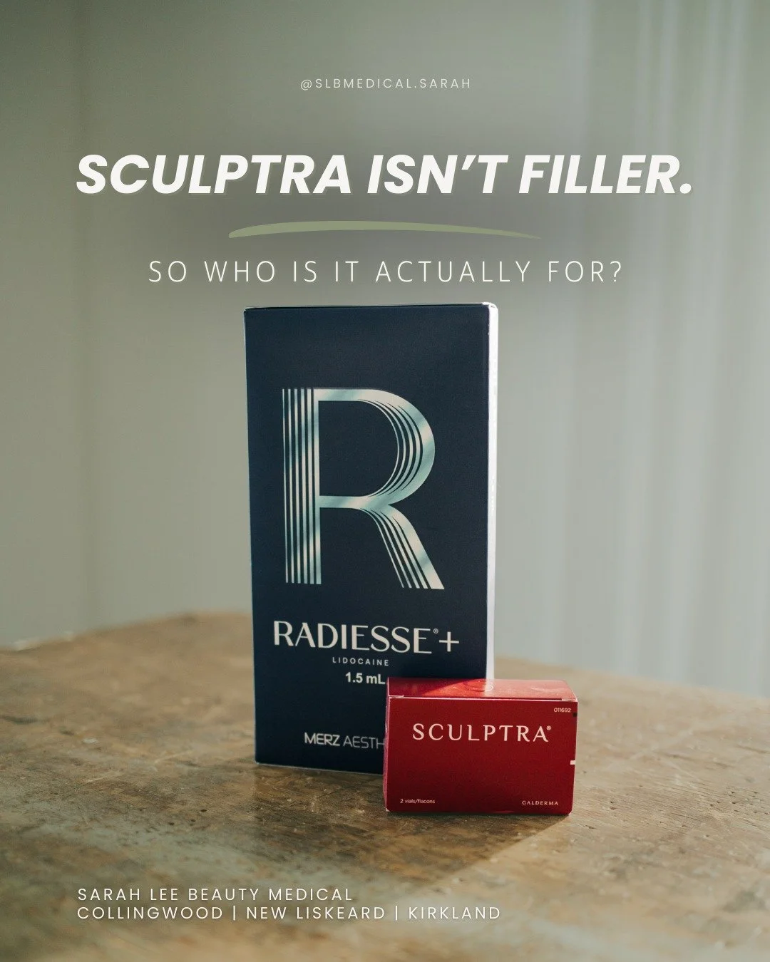 Not every treatment is right for every face, and that&rsquo;s a good thing.

Sculptra works differently from traditional fillers.

Instead of creating instant volume, it stimulates your own collagen, so the structure rebuilds gradually over time.

Wh