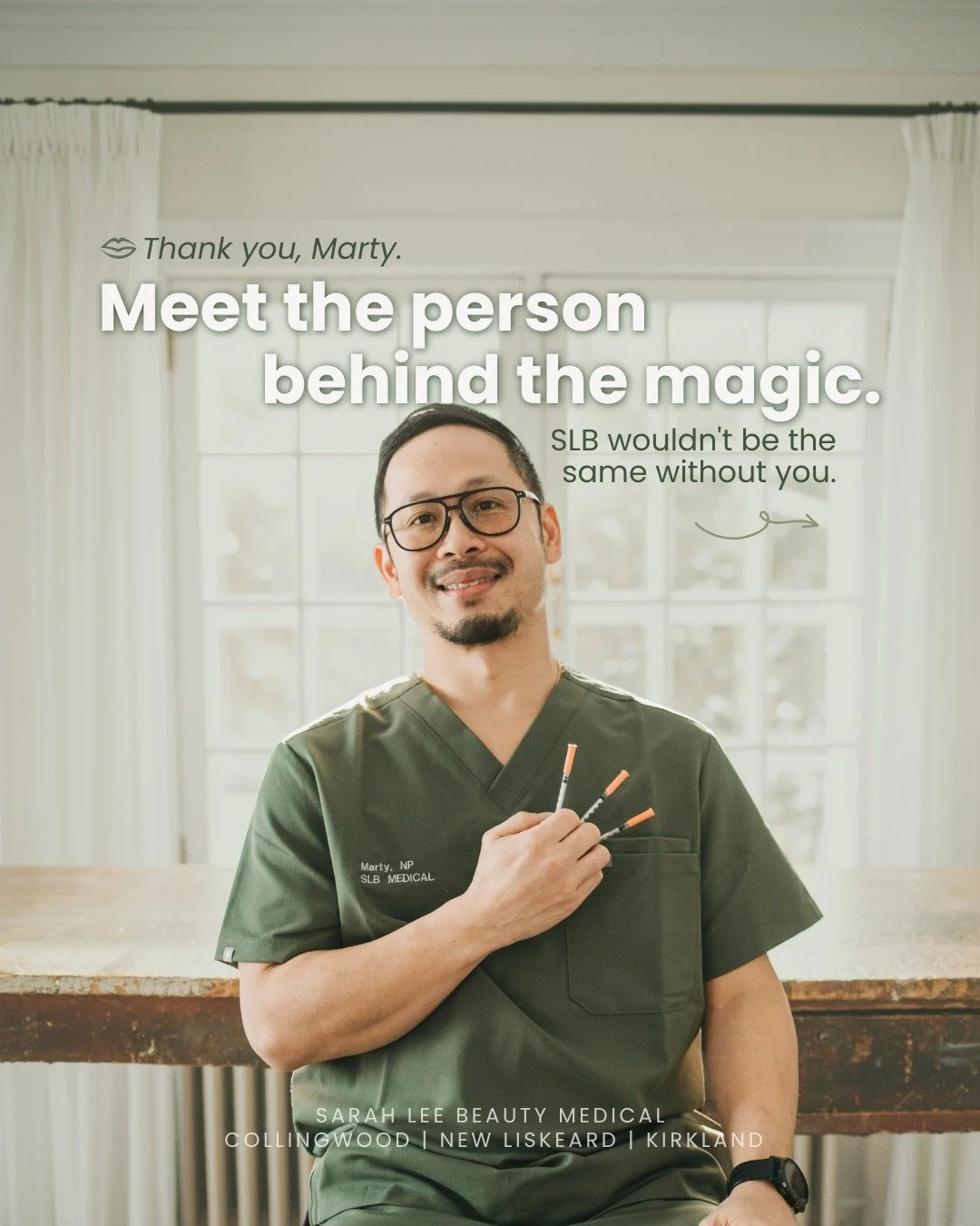 Some people make the work feel easy, and then there's Marty ✨

Marty is the person behind some of our most incredible SylfirmX results. Knowledgeable, precise, and passionate about skin health. He brings that care to every single treatment, and every