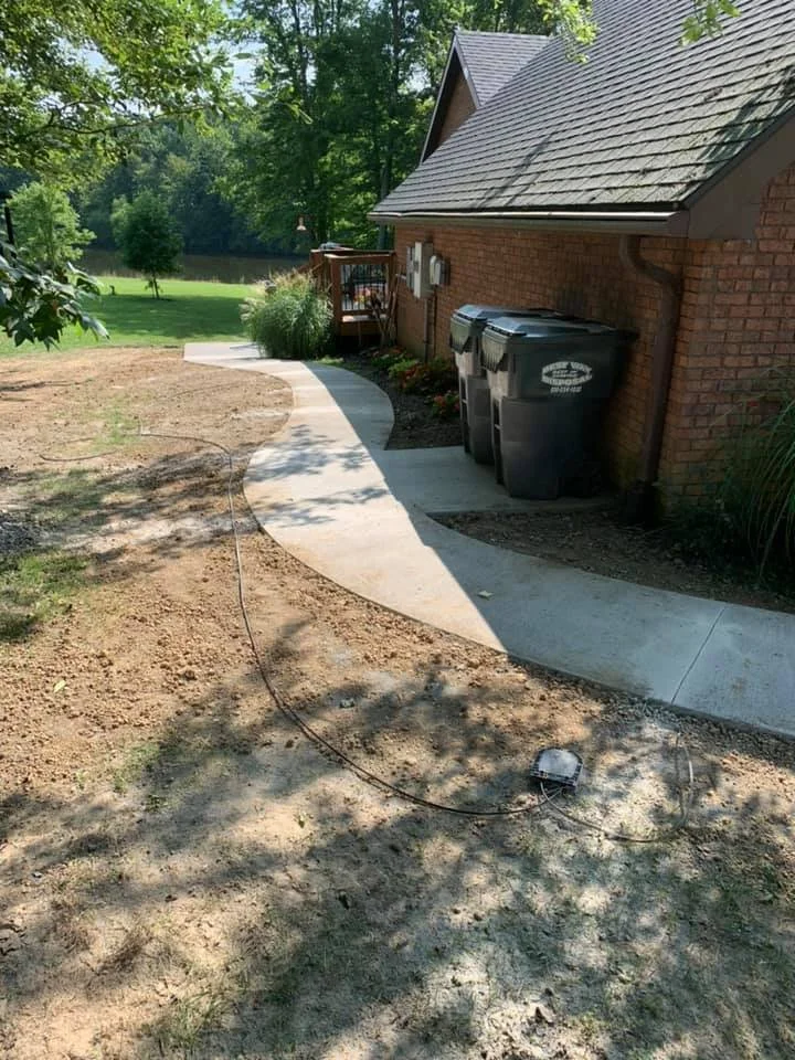 Concrete Patios, Sidewalks, Driveways