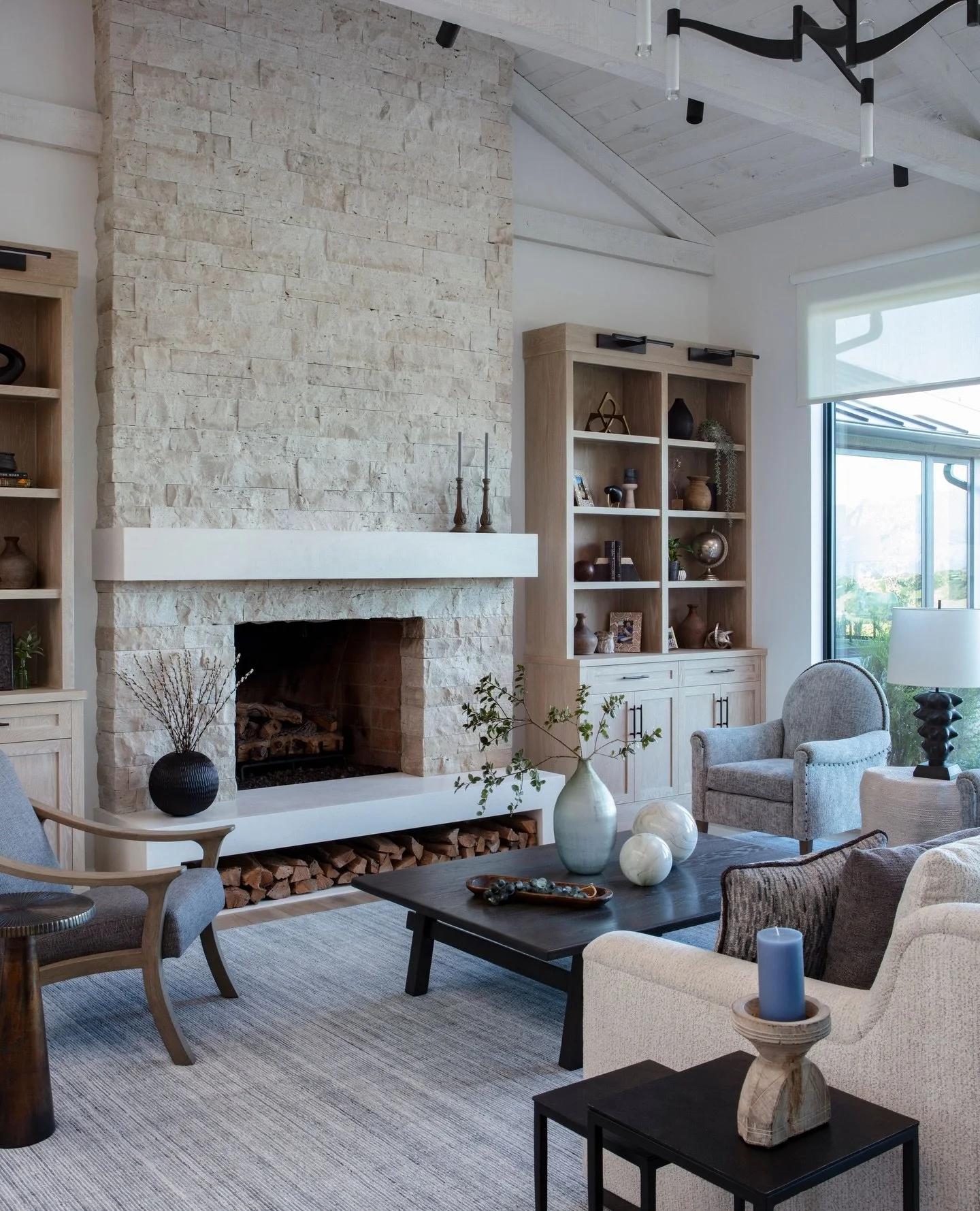 ⁠Before and After.⁠
⁠
⁠This week, I am going to share some images from our Camp Coyote project, which was a complete strip and redo. ⁠
⁠
The home had good bones, but was original c. 1980 and dated. ⁠When we finished, we had given it a total makeover,