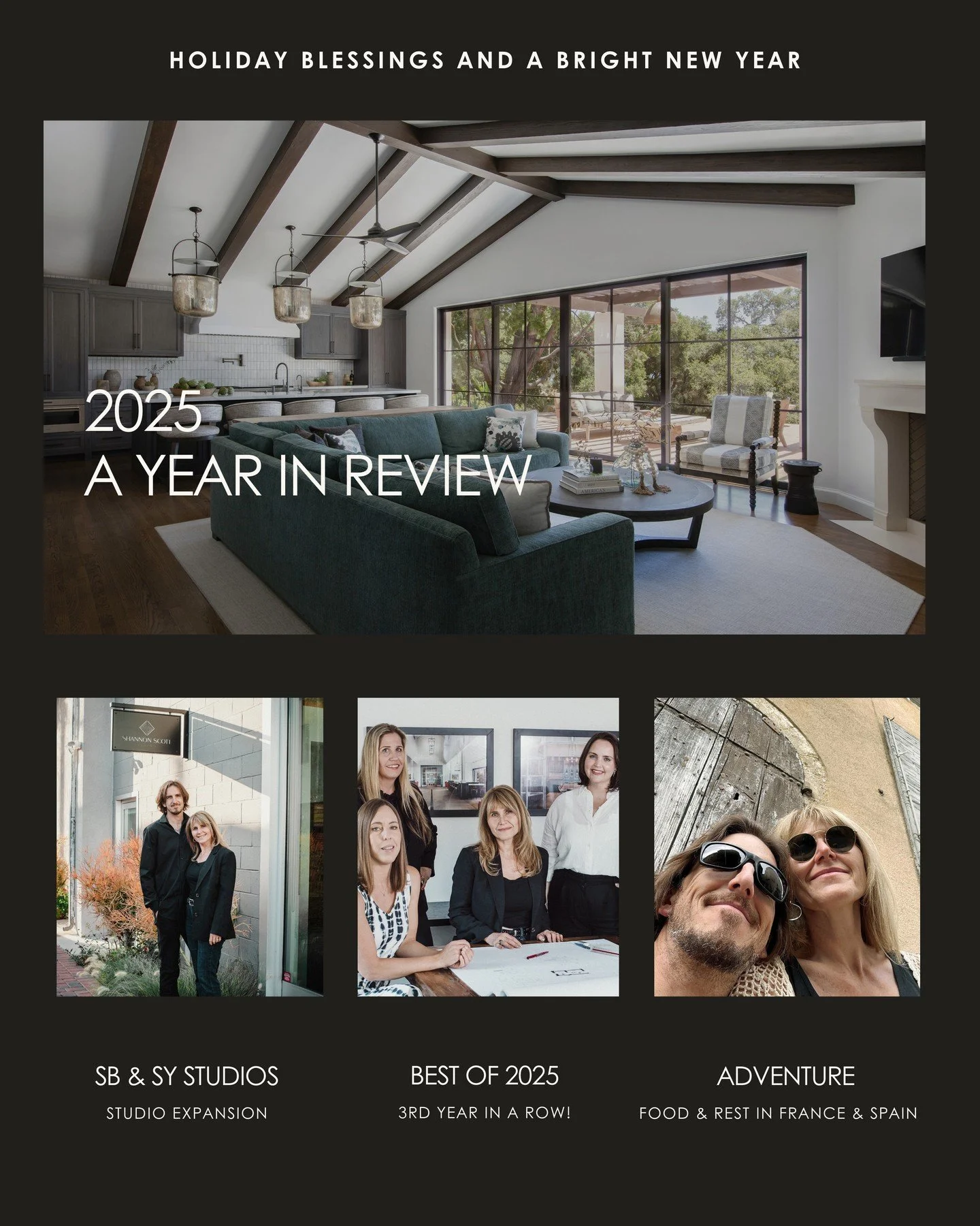 As we start our annual Winter Closure and begin the holidays, we are honoring a year defined by inspired work, meaningful collaborations, and transformative growth. None of it would have been possible without the continued support of our valued clien