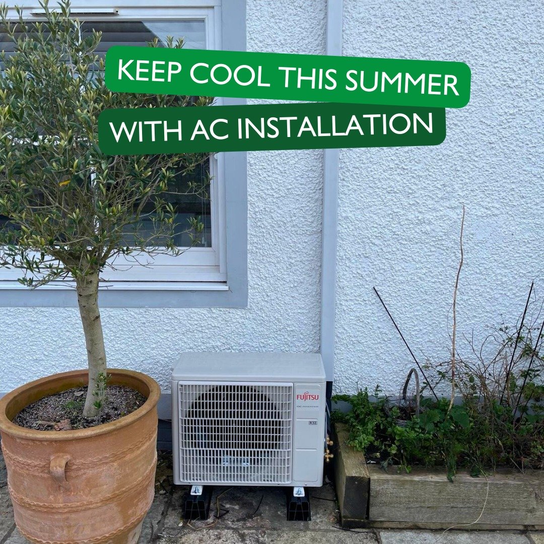 Hot weather not really your thing? Stay cool this summer with an AC unit! Beat the heat and keep your cool all season long. ☀️❄️

CRG supplies and installs AC units - starting at just &pound;1,200!

Year round comfort at the touch of a button.

 #Sta