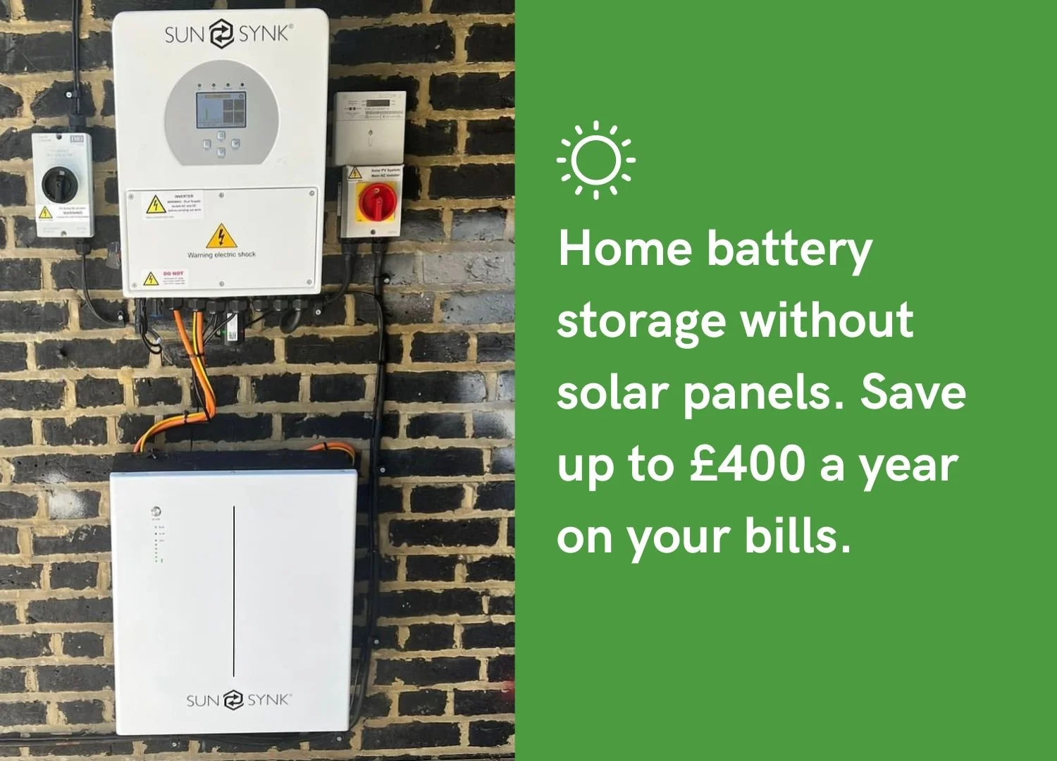 Home Battery Storage UK Without Solar — CRG Direct Solar