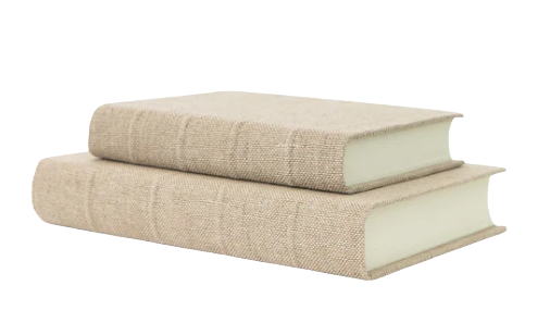 Handcrafted Linen Books