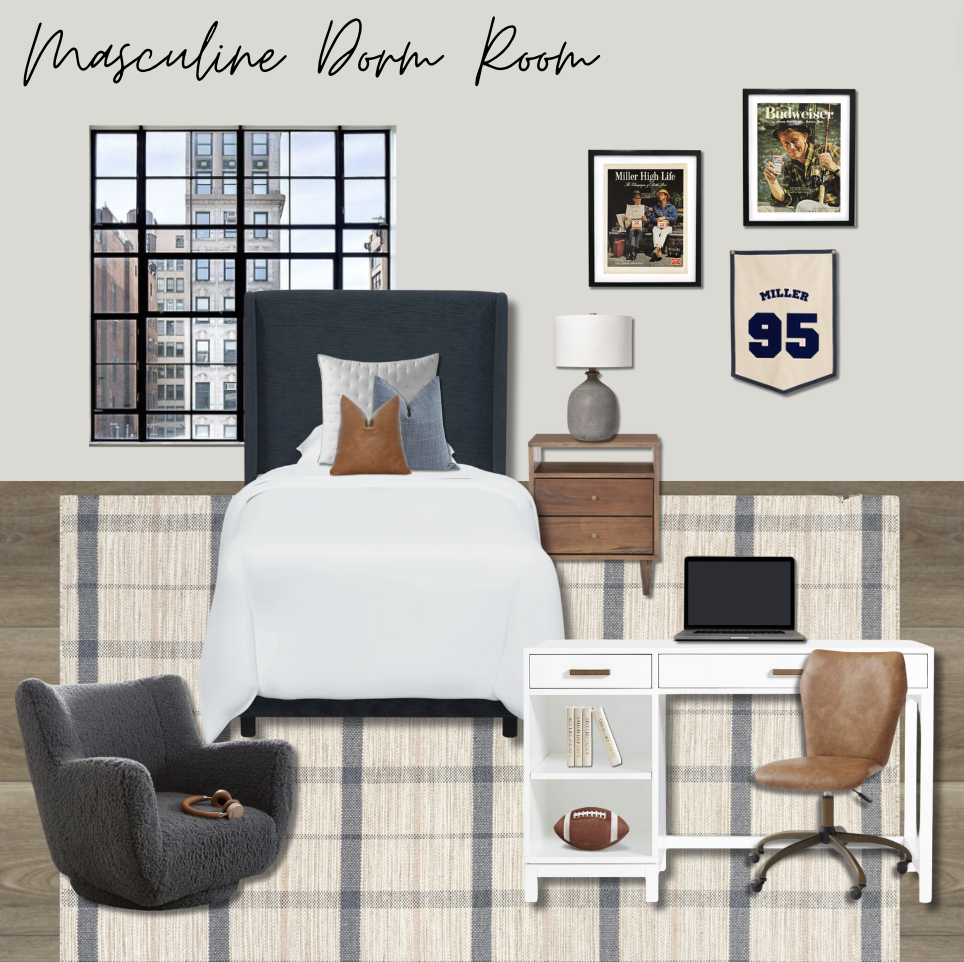 Personalized Dorm Decor, Budget-Friendly Student Housing, Stylish College Room Design