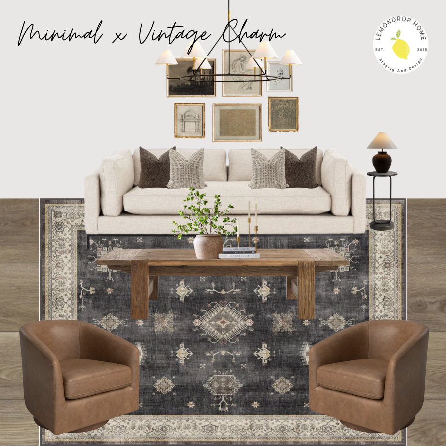 Cohesive Couple's Interior Design, Merged Style Home Decor, Personalized Shared Living Space