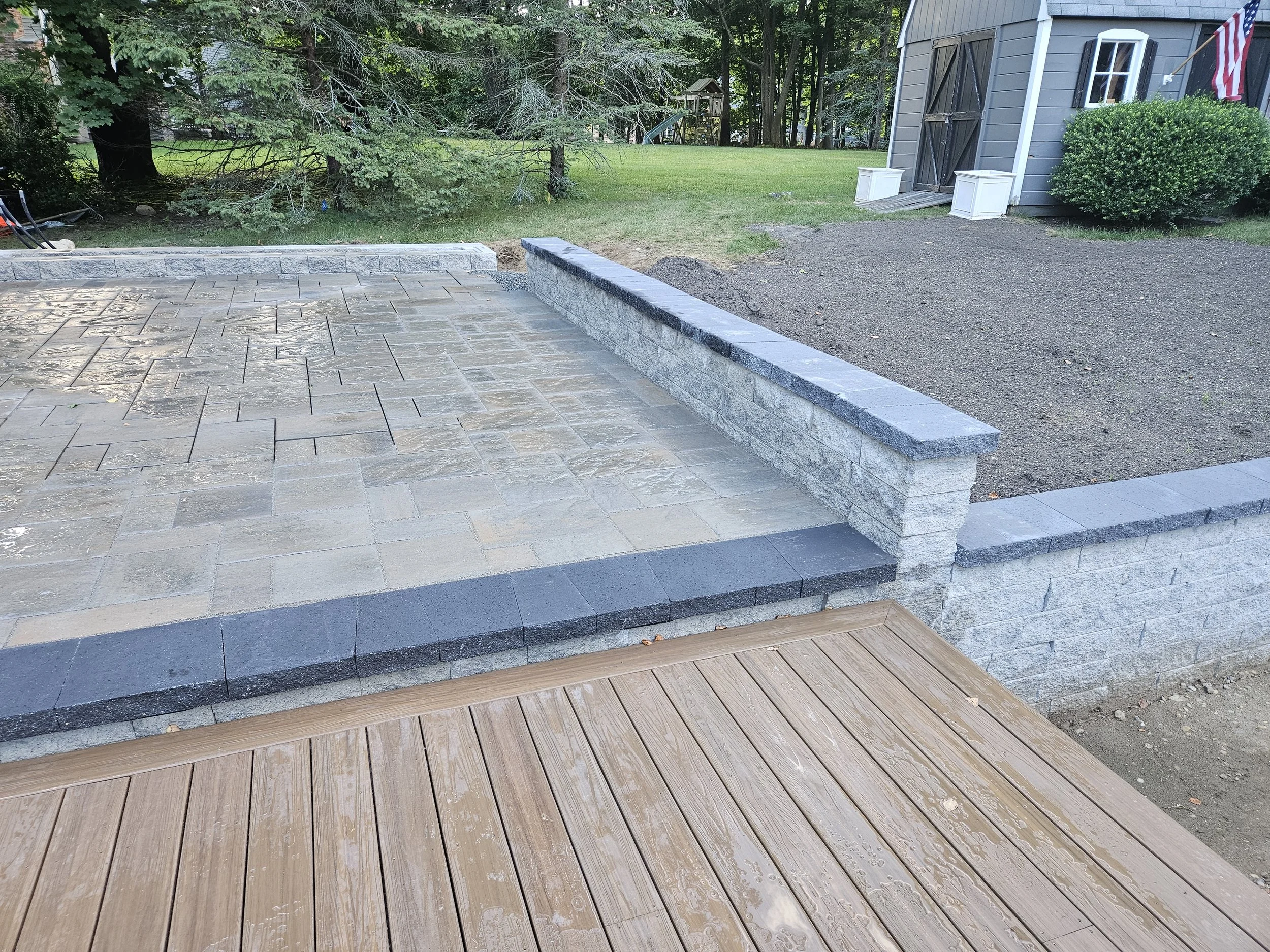 Patio installed