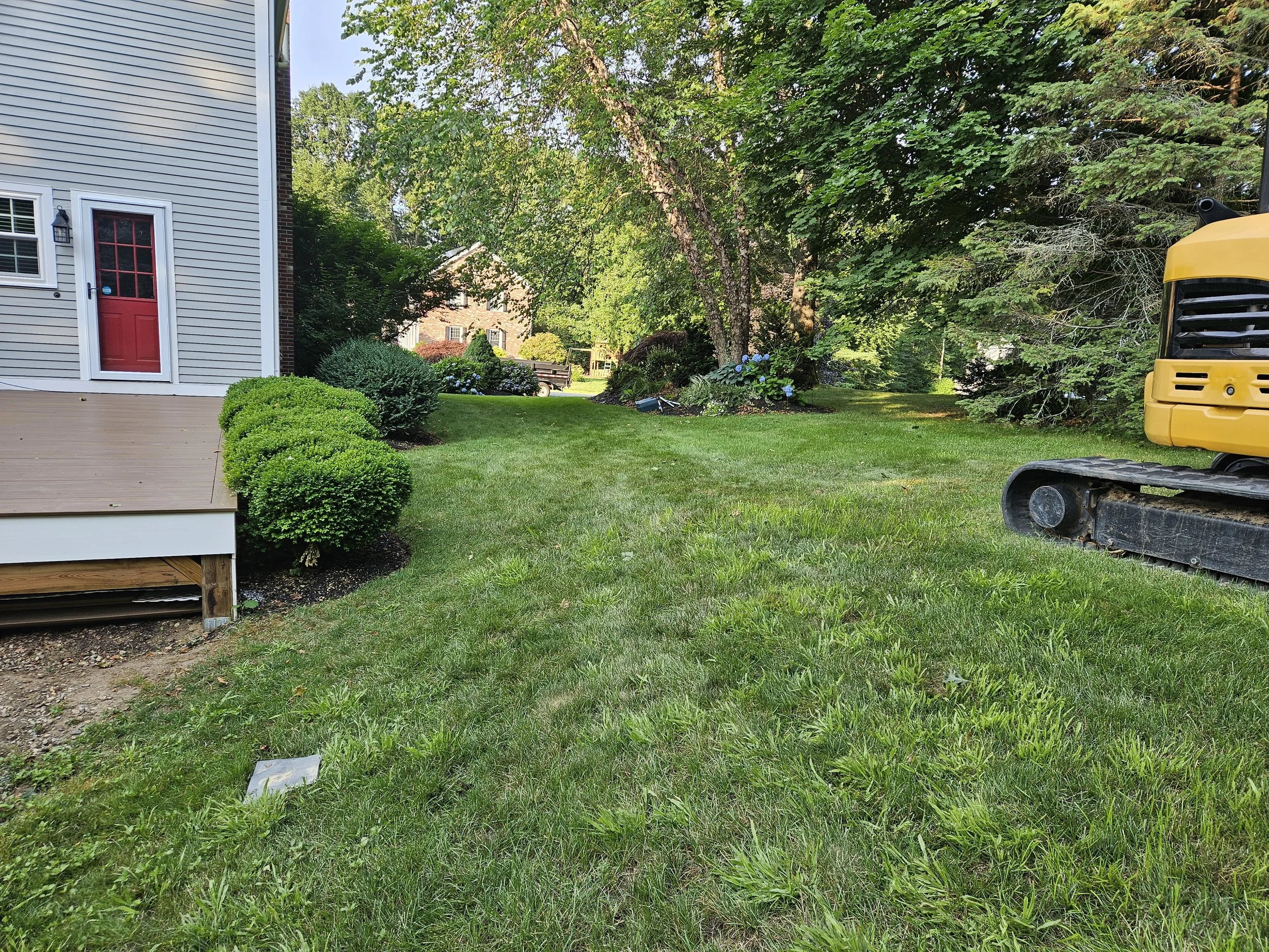 The original deck didn't leave much room for entertaining
