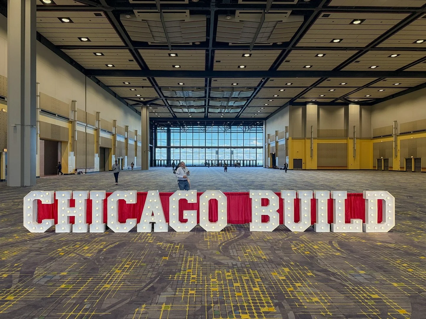 Chicago Build Expo 2025,checking whats new in construction business and networking!