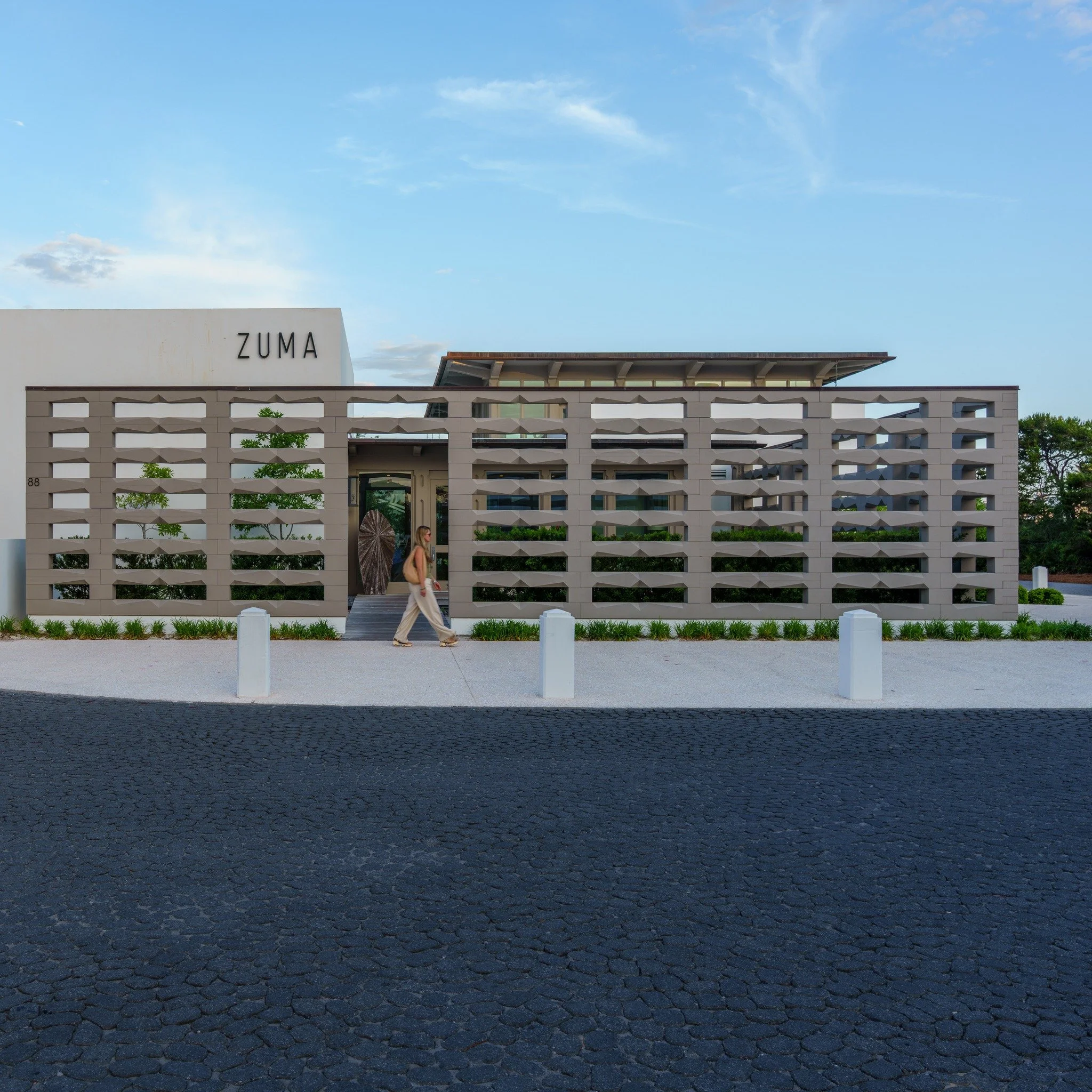 Design meets life.
Architecture is never just about the structure &mdash; it's about how people move through it, around it, and feel within it. 🧍🏽&zwj;♂️

This frame at ZUMA captures more than geometry. The presence of a person gives scale, rhythm,