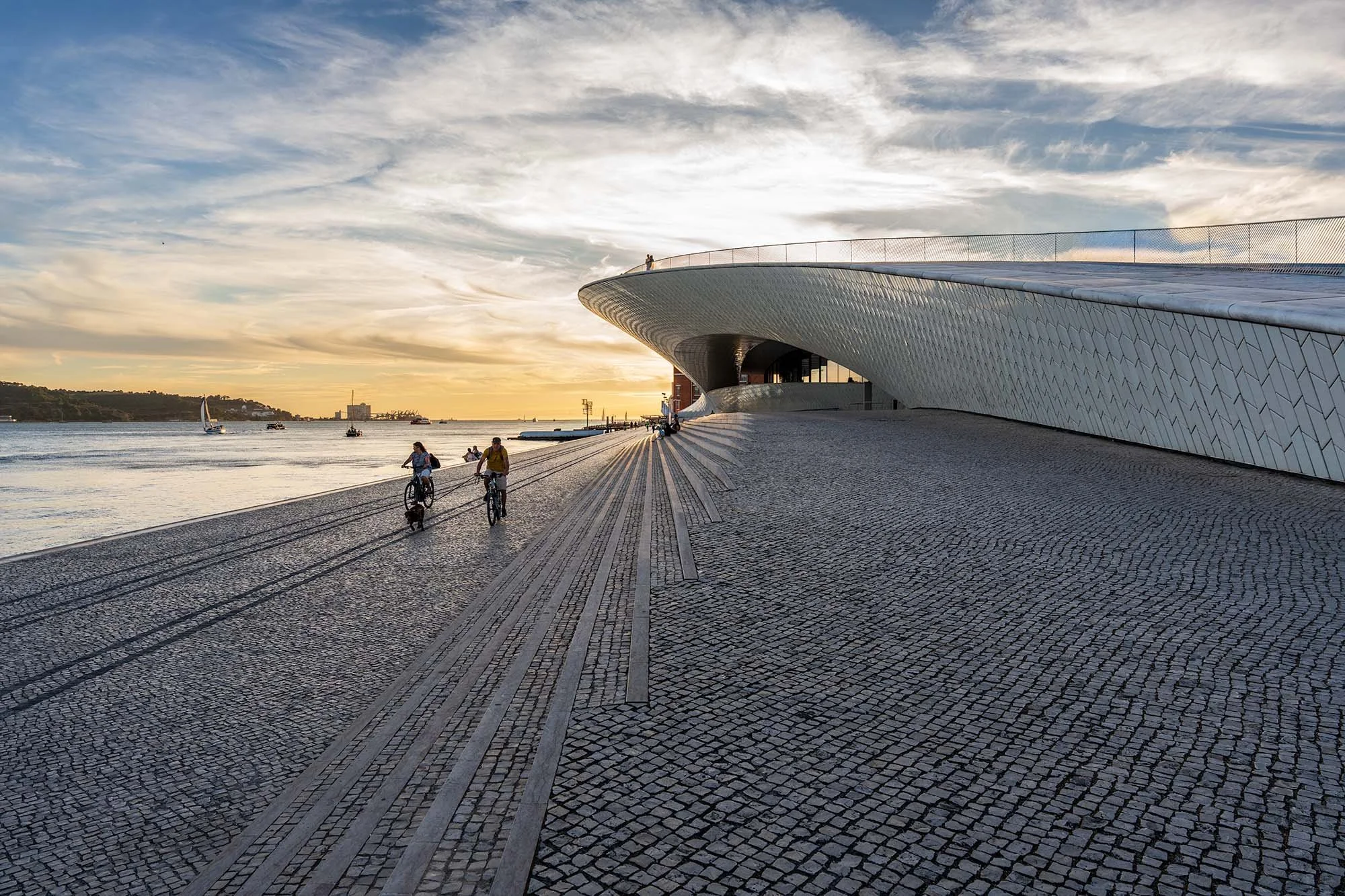 Maat Lisbon At  The Sunset 