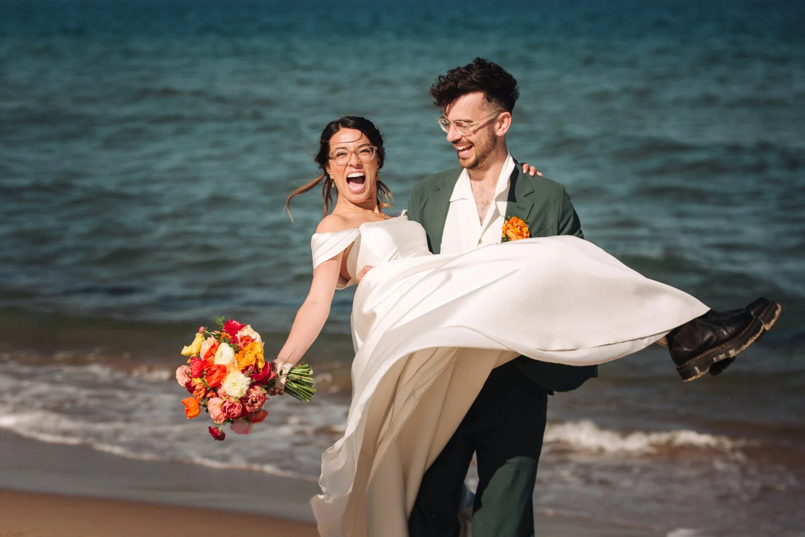 Kim-Sue and Jake - Barn on the Bay