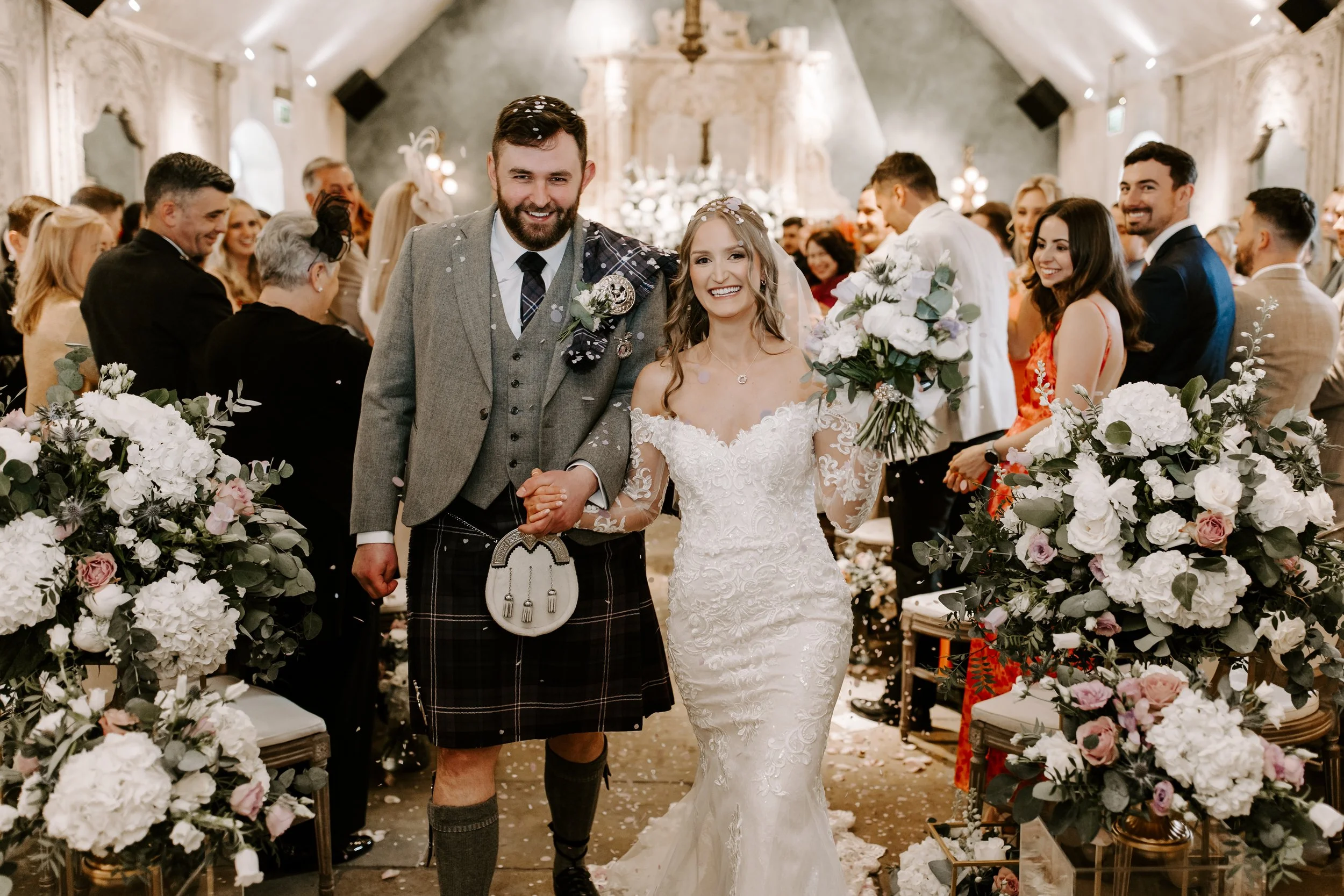 Eilidh and Darren - Le Petit Chateau