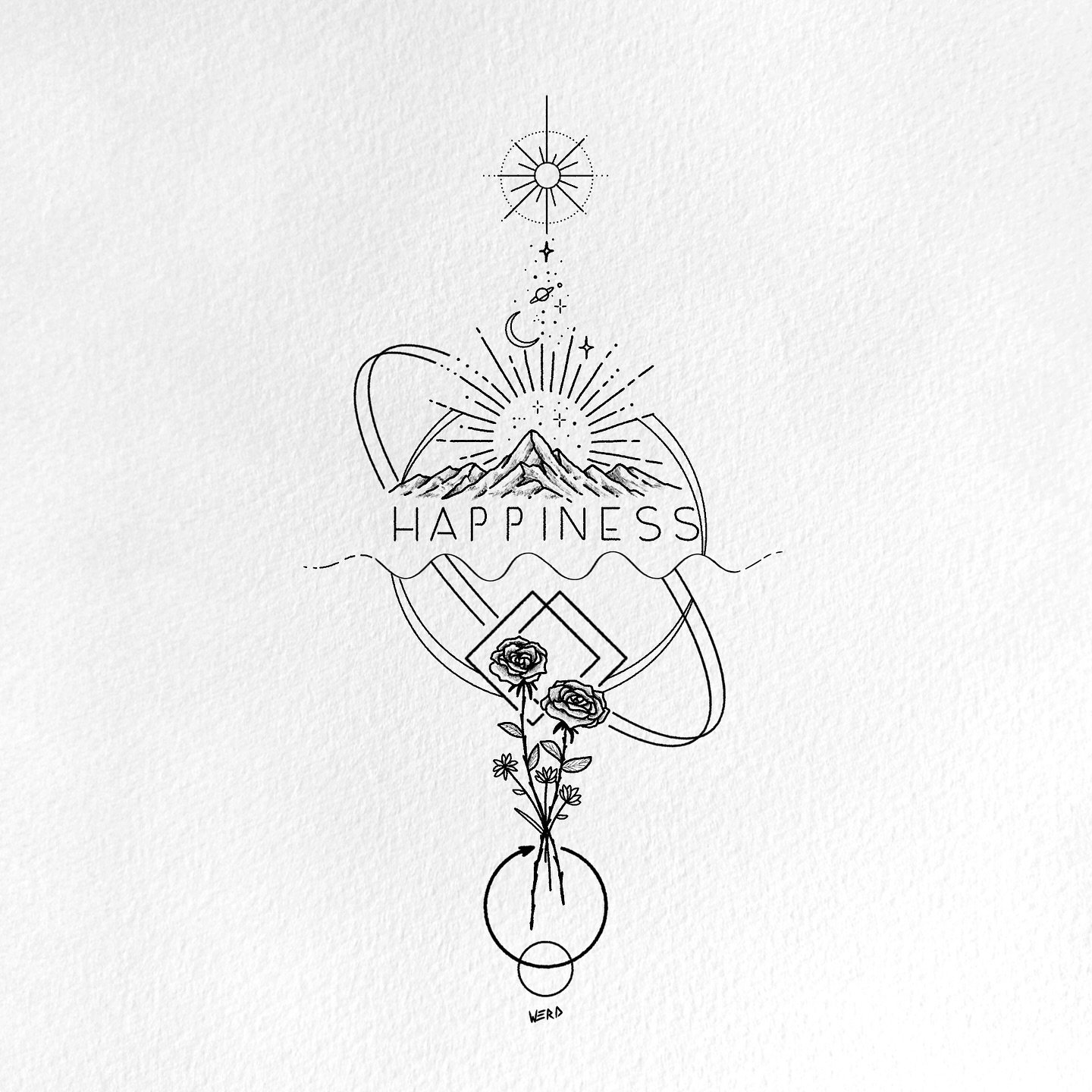Tattoo designs that make me feel Happy. 
.
.
If you would like to use any of my designs for a tattoo, I kindly ask that you please support my work and purchase a Tattoo Certificate from my website, werdgra.com or just use the link in my bio! Thanks s