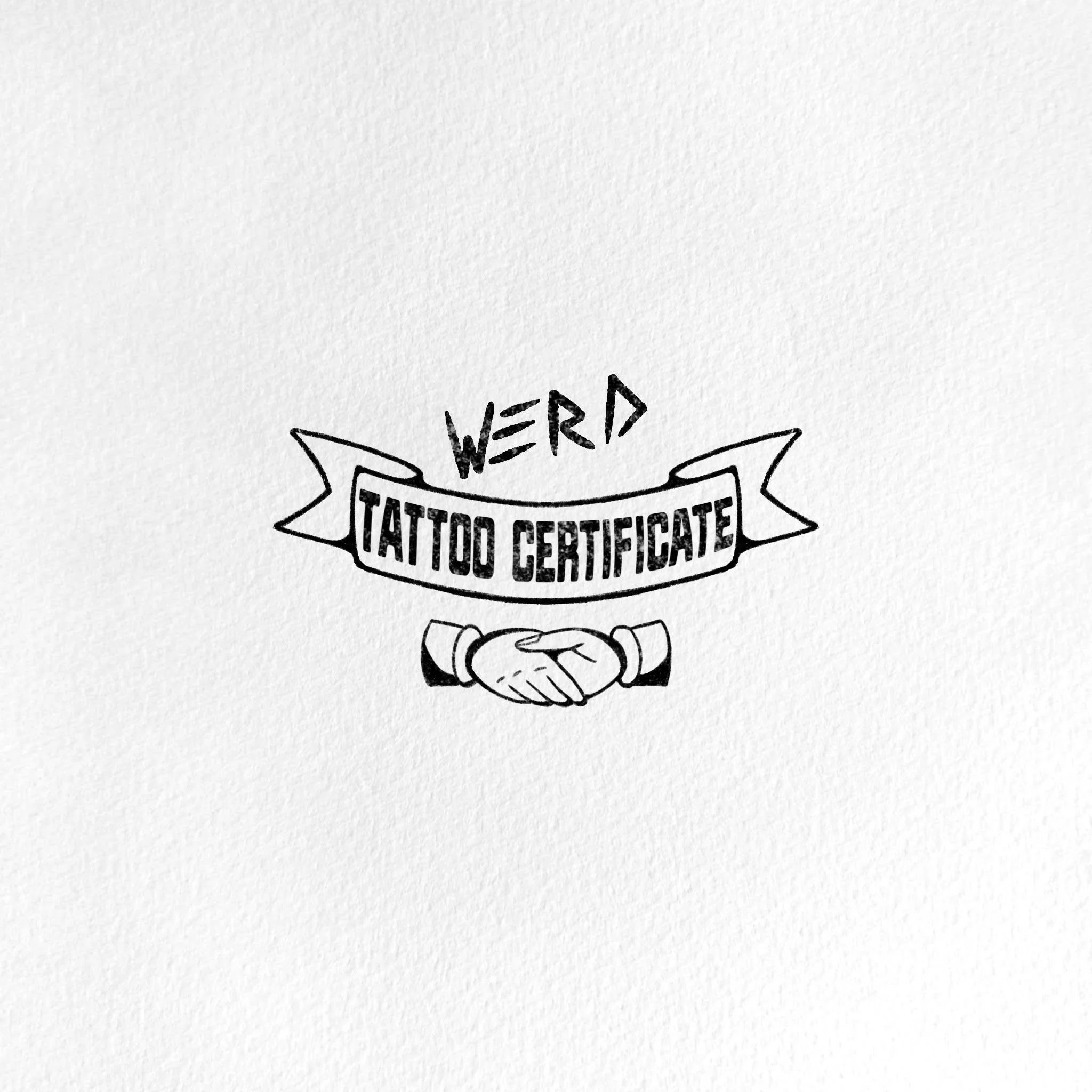 Werdgra Tattoo Certificate