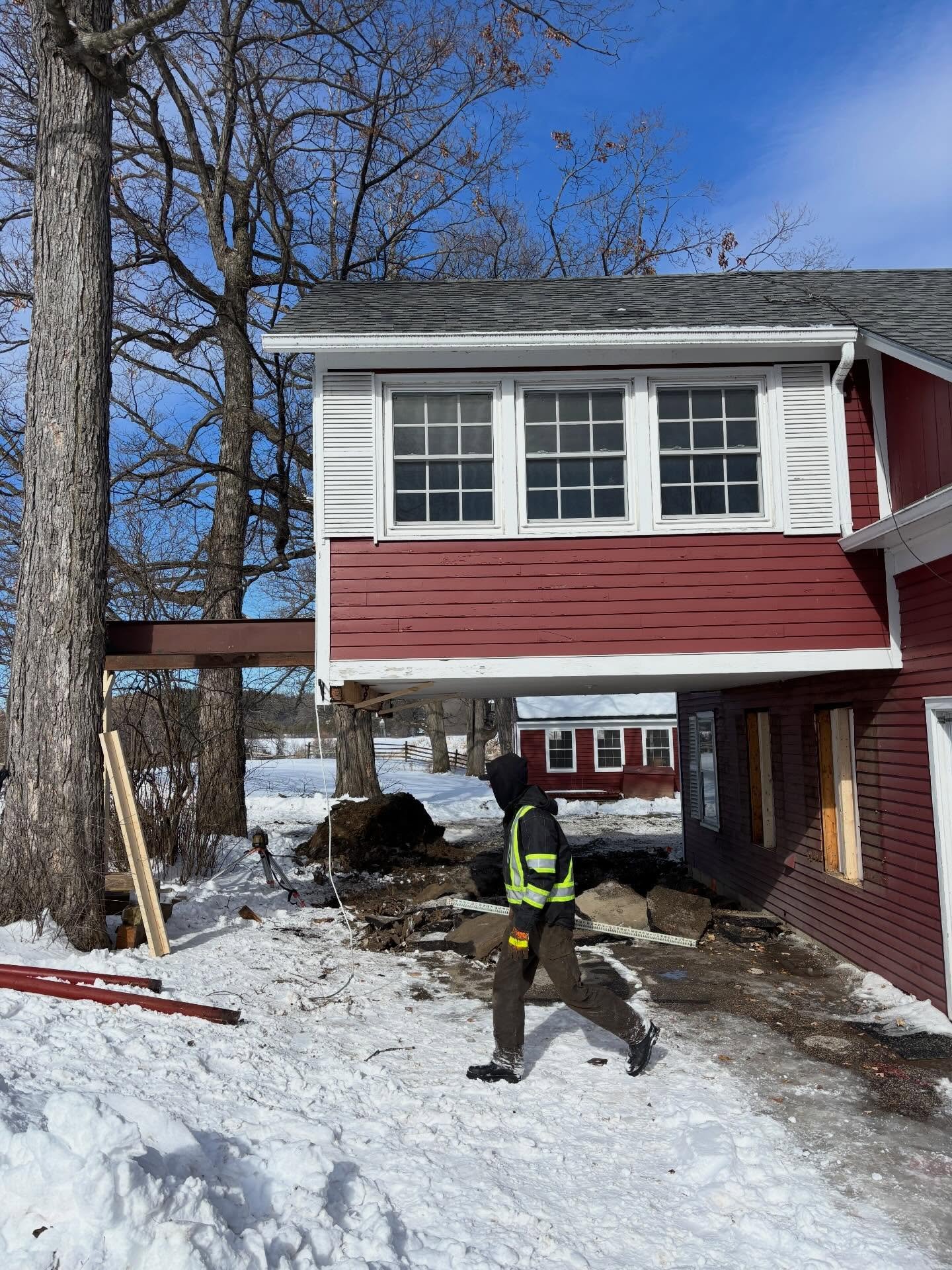 Our work is 80% prep and 20% execution. Smooth projects start with detailed drawings and clear expectations. Everyone on site knows the objective.

Our goal on this project in Shelburne is to renovate the garage-apartment upstairs, as well as build a