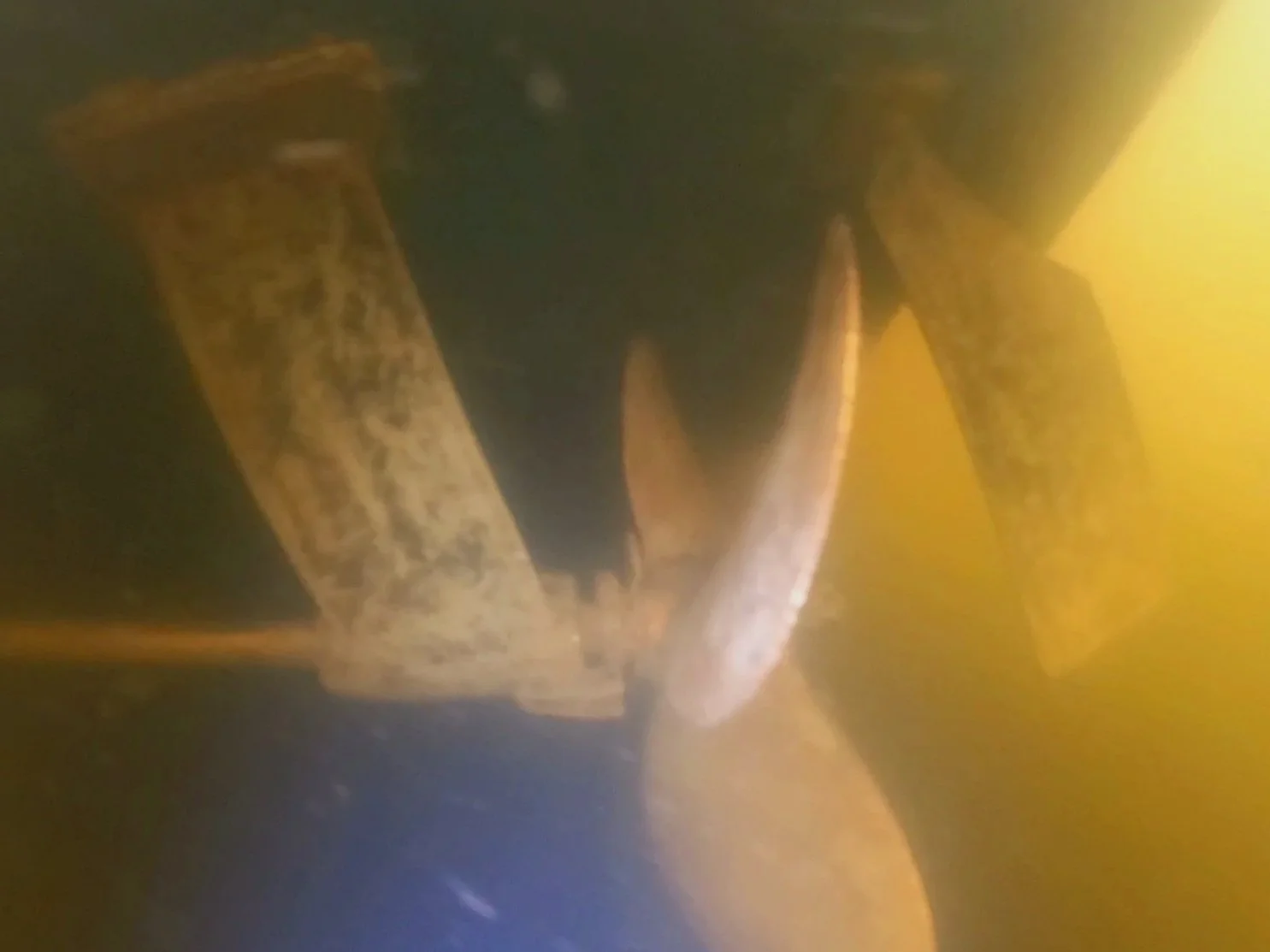 After - Neglected Hull Cleaning