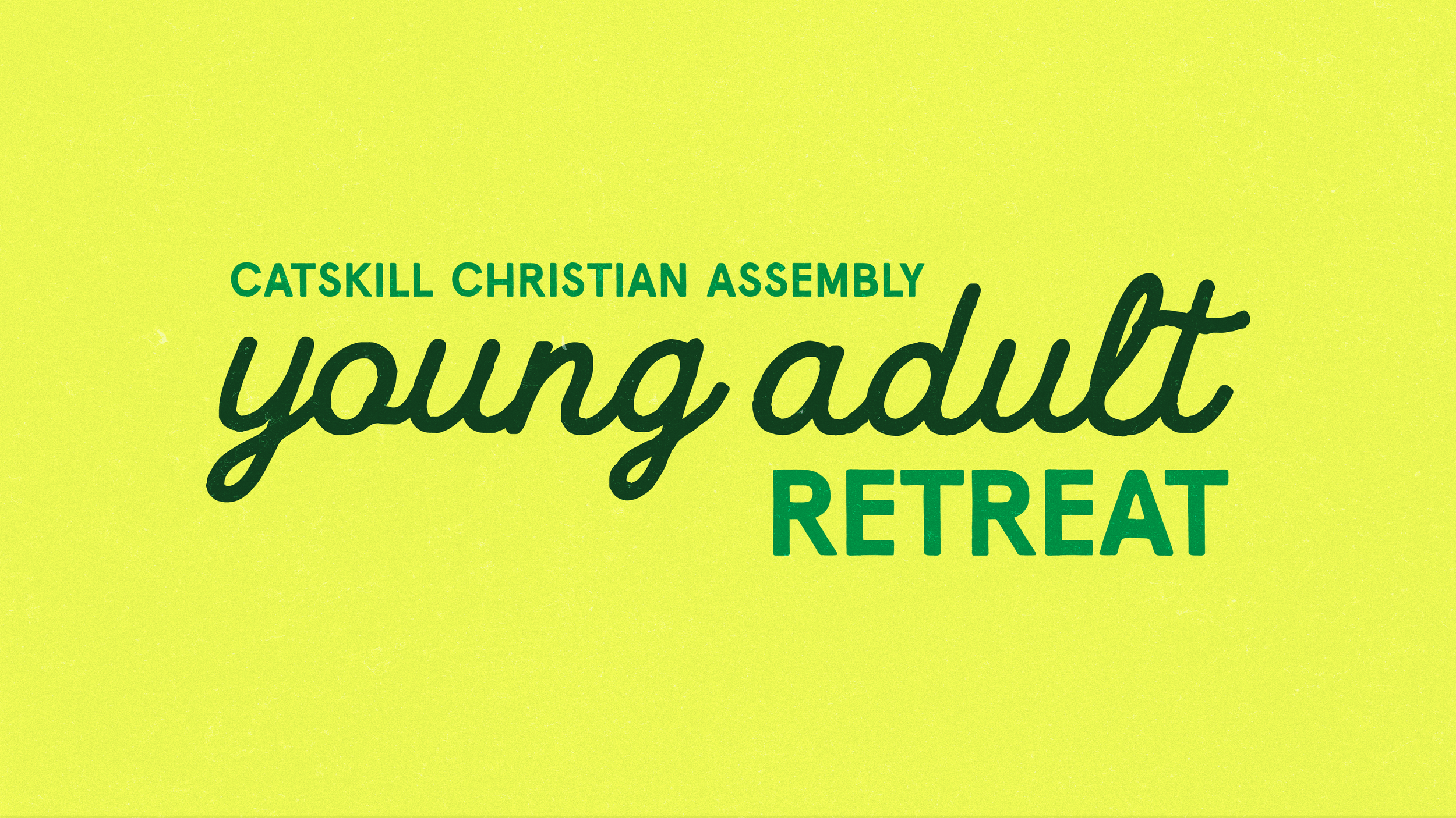 Young Adult Retreat 