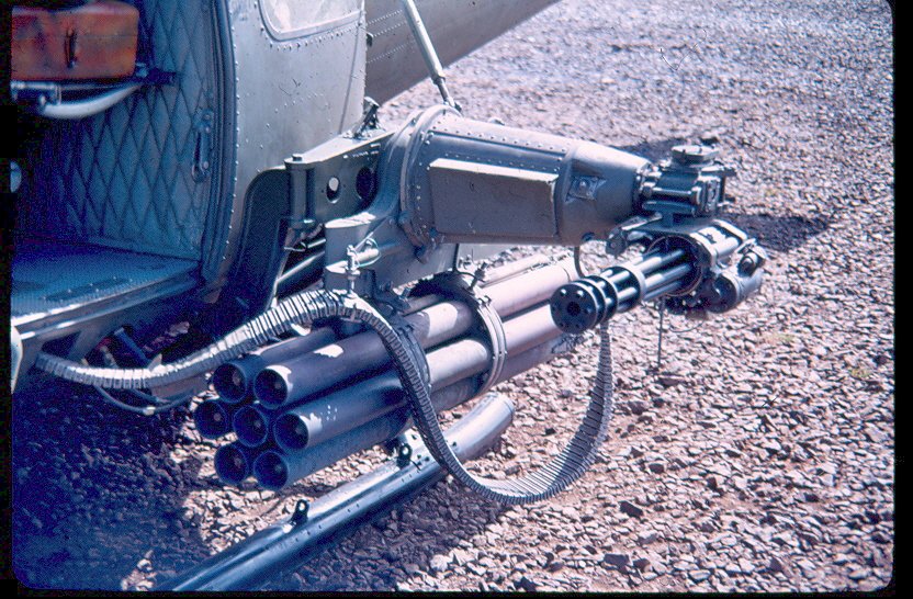 Rocket pod and Mini-gun on C model