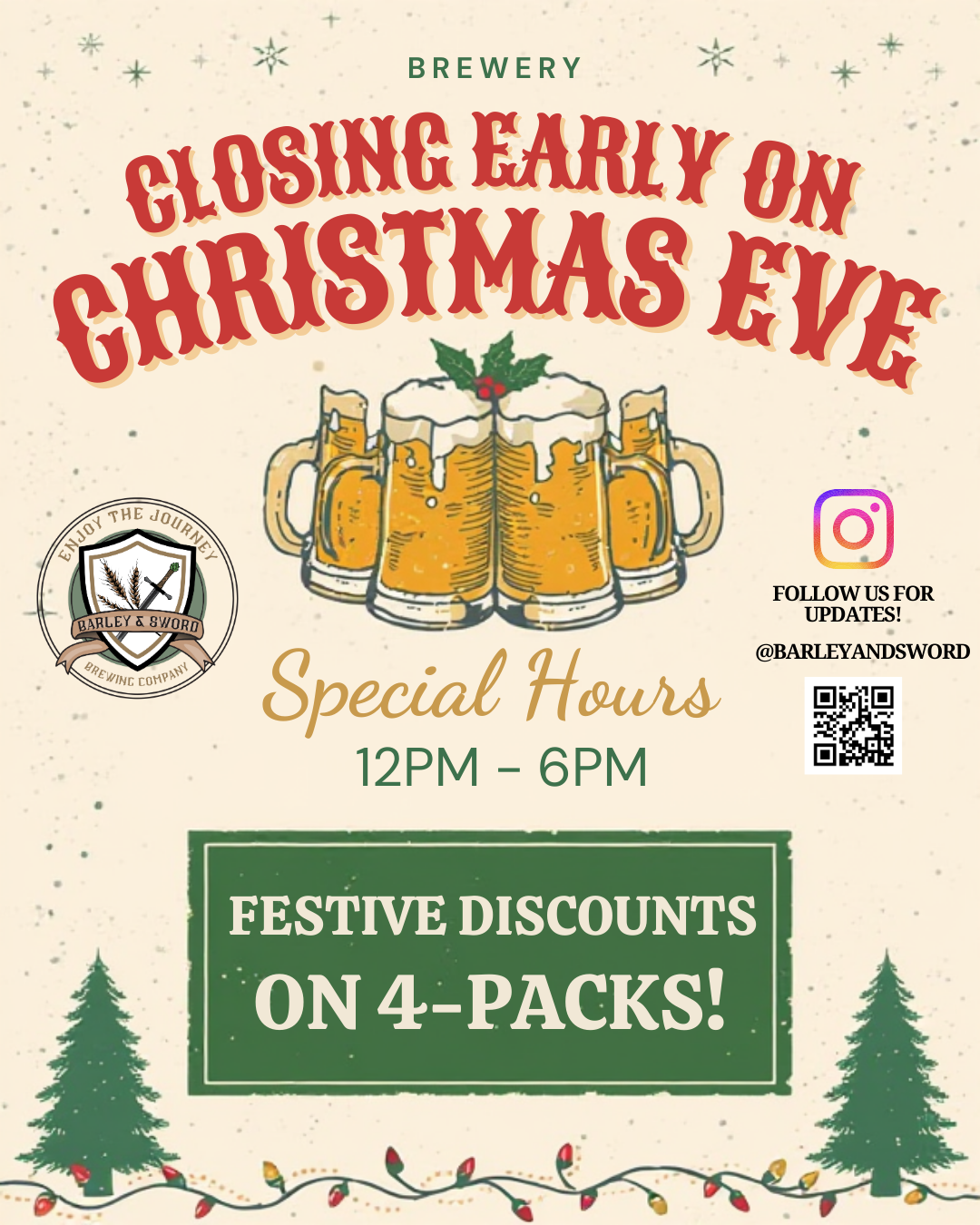 Christmas Eve Closing Early
