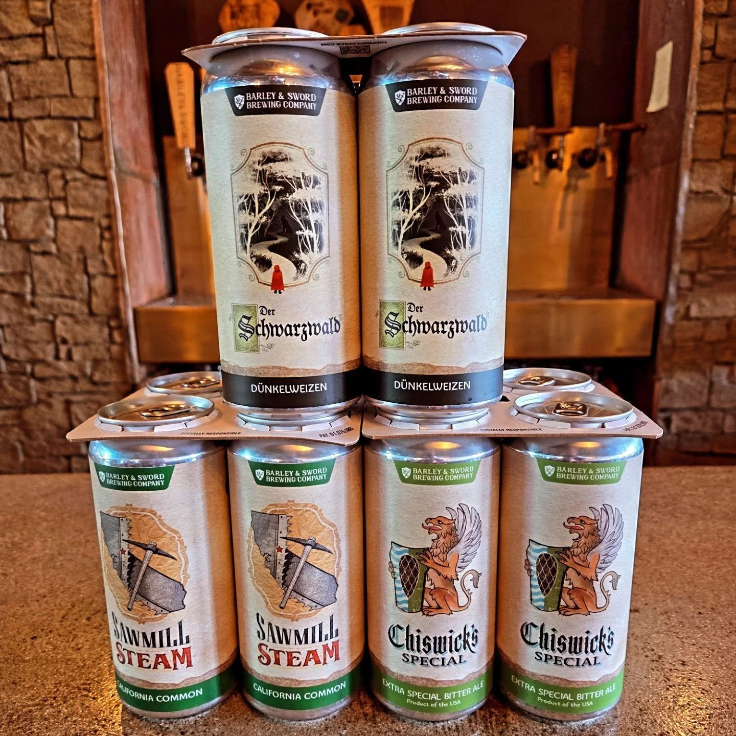 Three fan favorites are not only back on draft, but they're back in cans too!  Swing by for a pint and take a 4-Pack for the weekend.