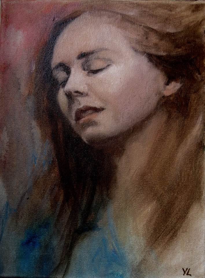 Agne, Oil on Canvas