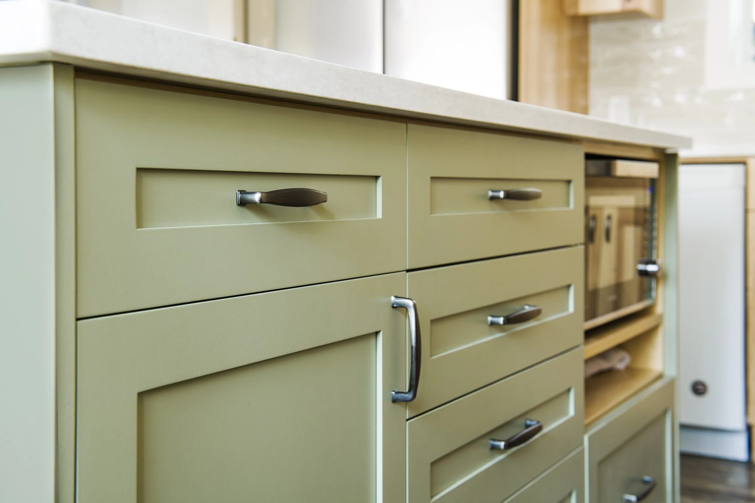 This Wasa, BC kitchen and bathroom renovation created an environment that would be the family hub for decades to come. Oak Craft Construction in Kimberley, BC.