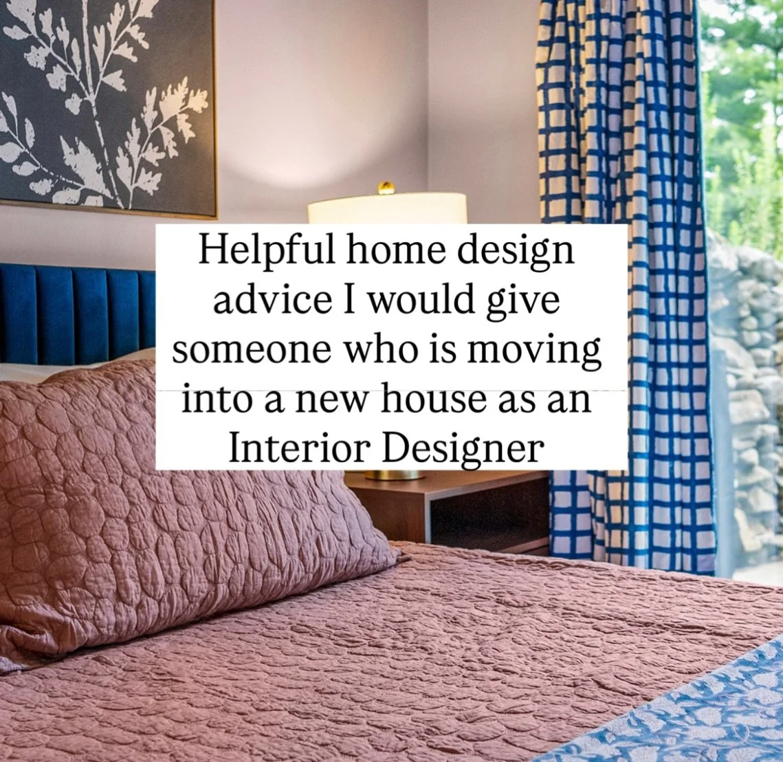 The order of operations is so important when moving house. I like to get the interior painted and floors updated if necessary before move-in day. I usually then focus on the kitchen and bedrooms first to ensure the logistics of a household can run sm