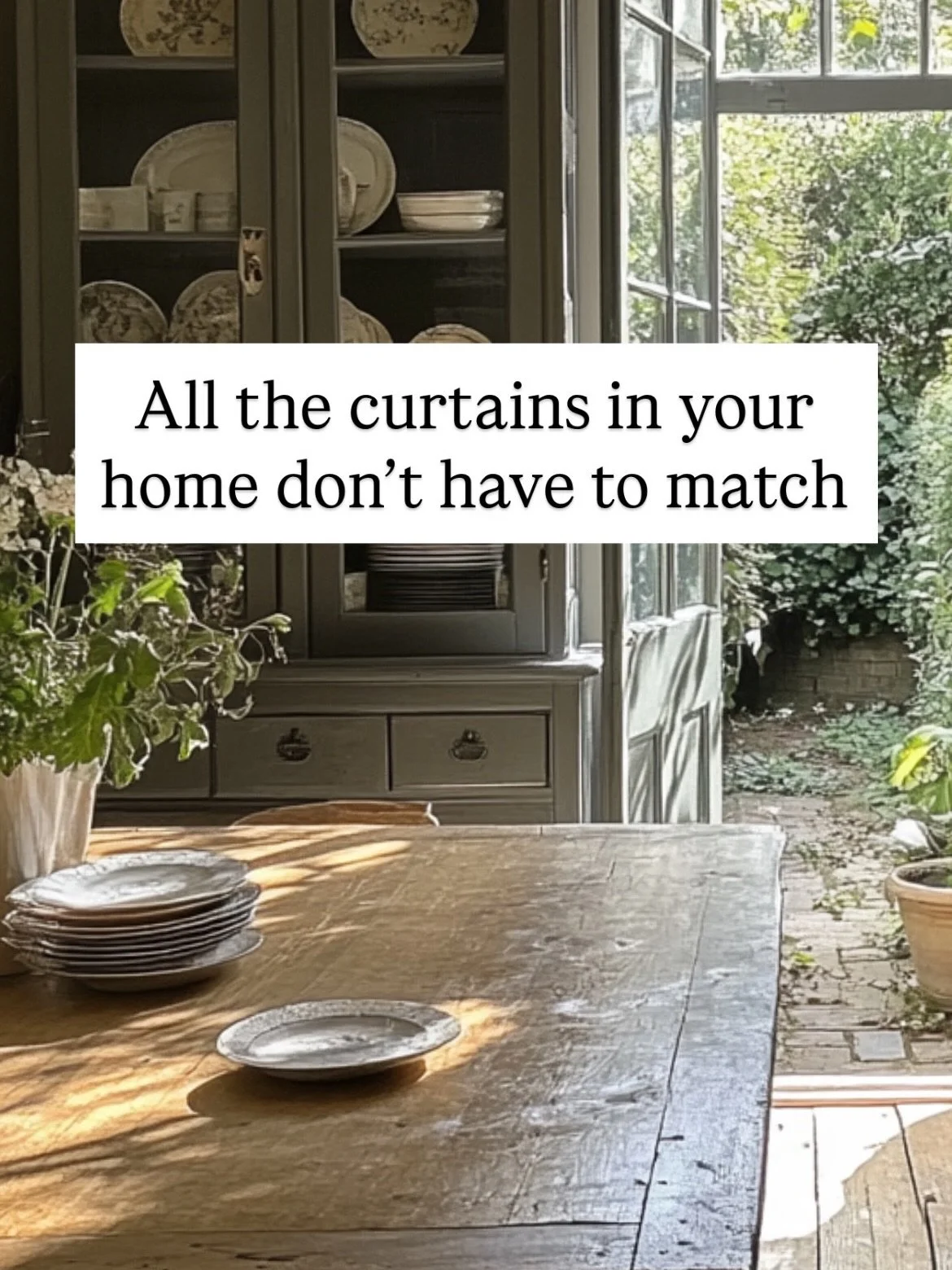 How do you view window treatments?