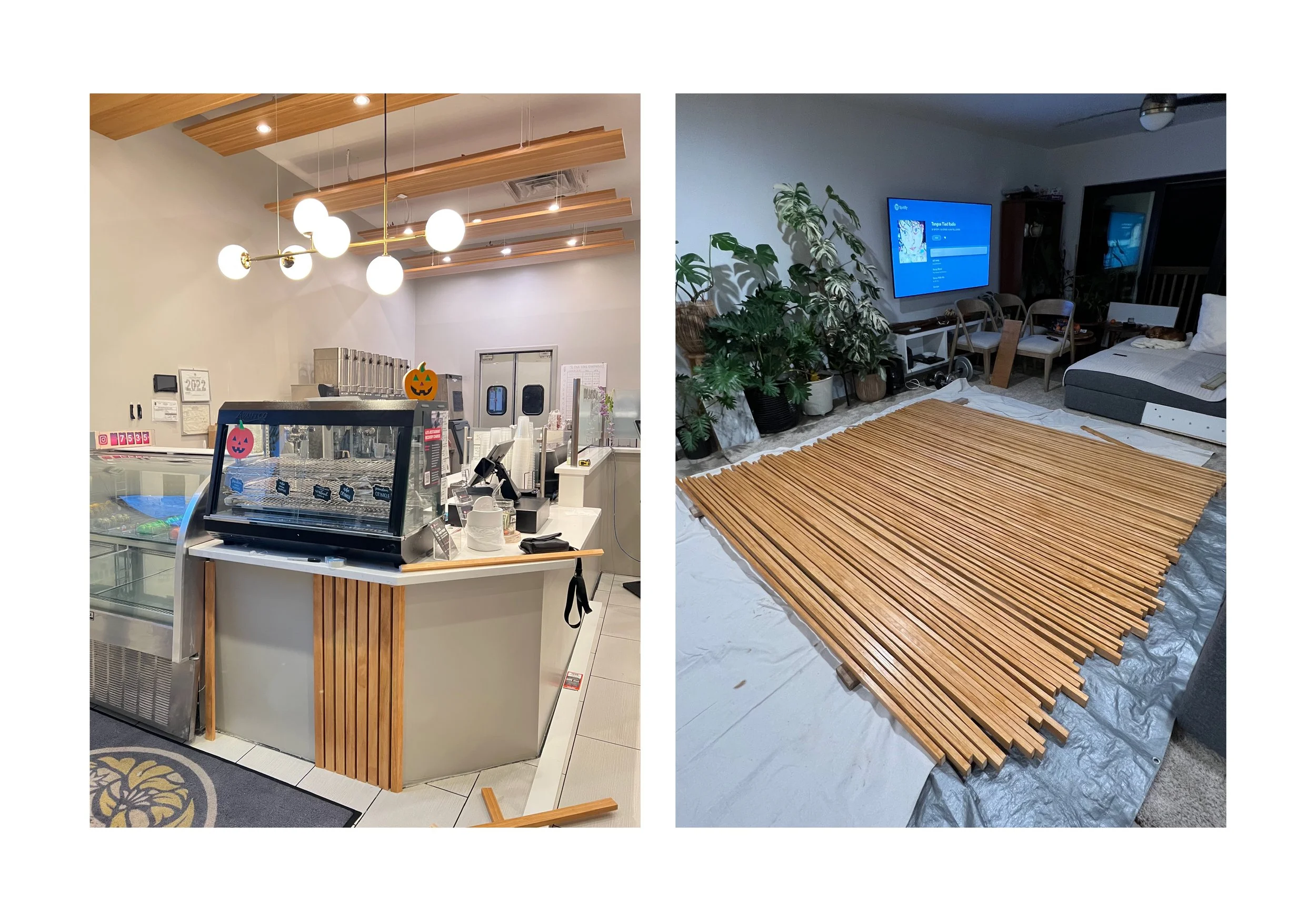 Wood Panel Installation