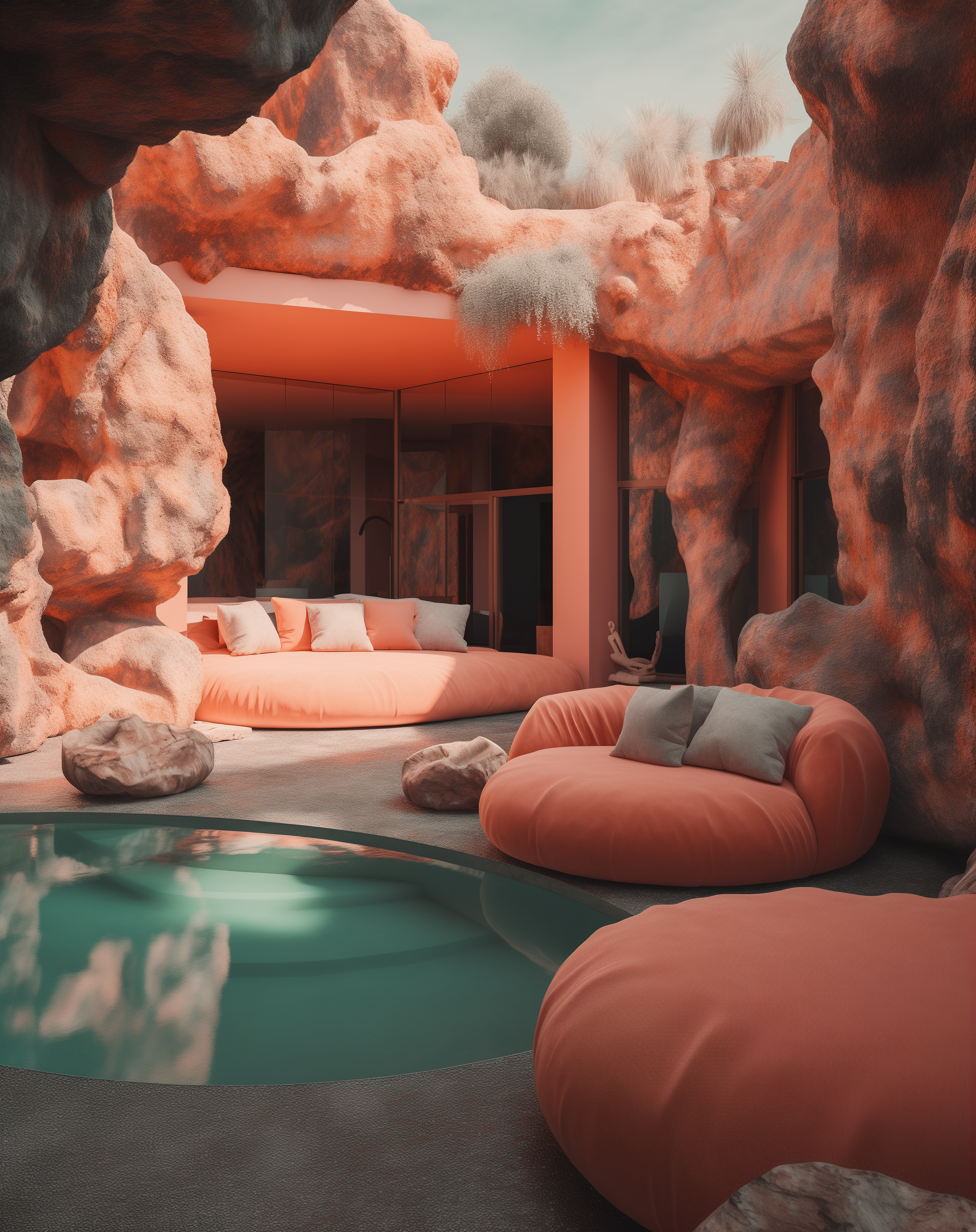 banananakick_dreamy_surreal_interior_design_of_an_pink_and_oran_e6dff15b-b7c7-431f-82f6-2cb257c606a6.png