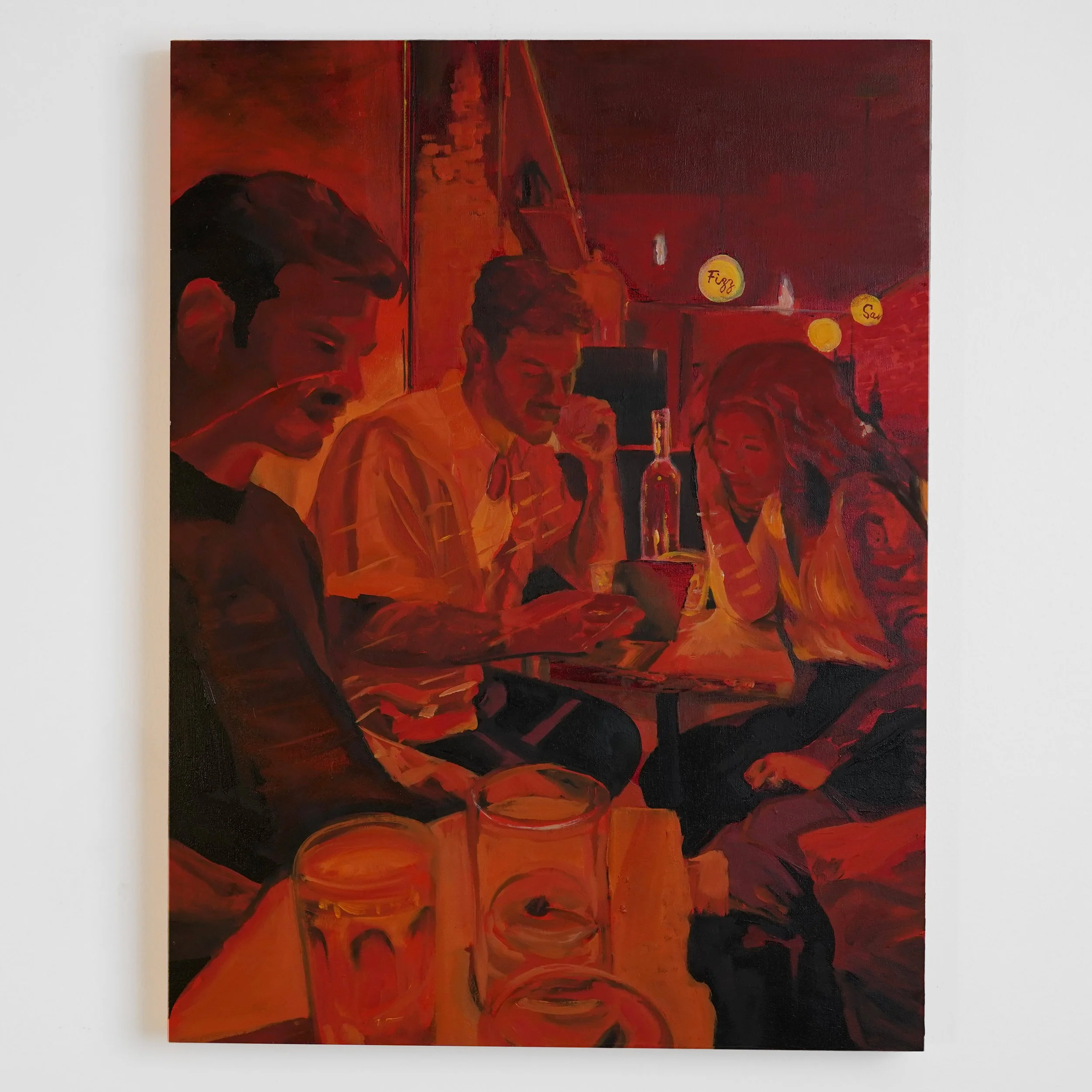 "ONE MINUTE TO MIDNIGHT" PRINT