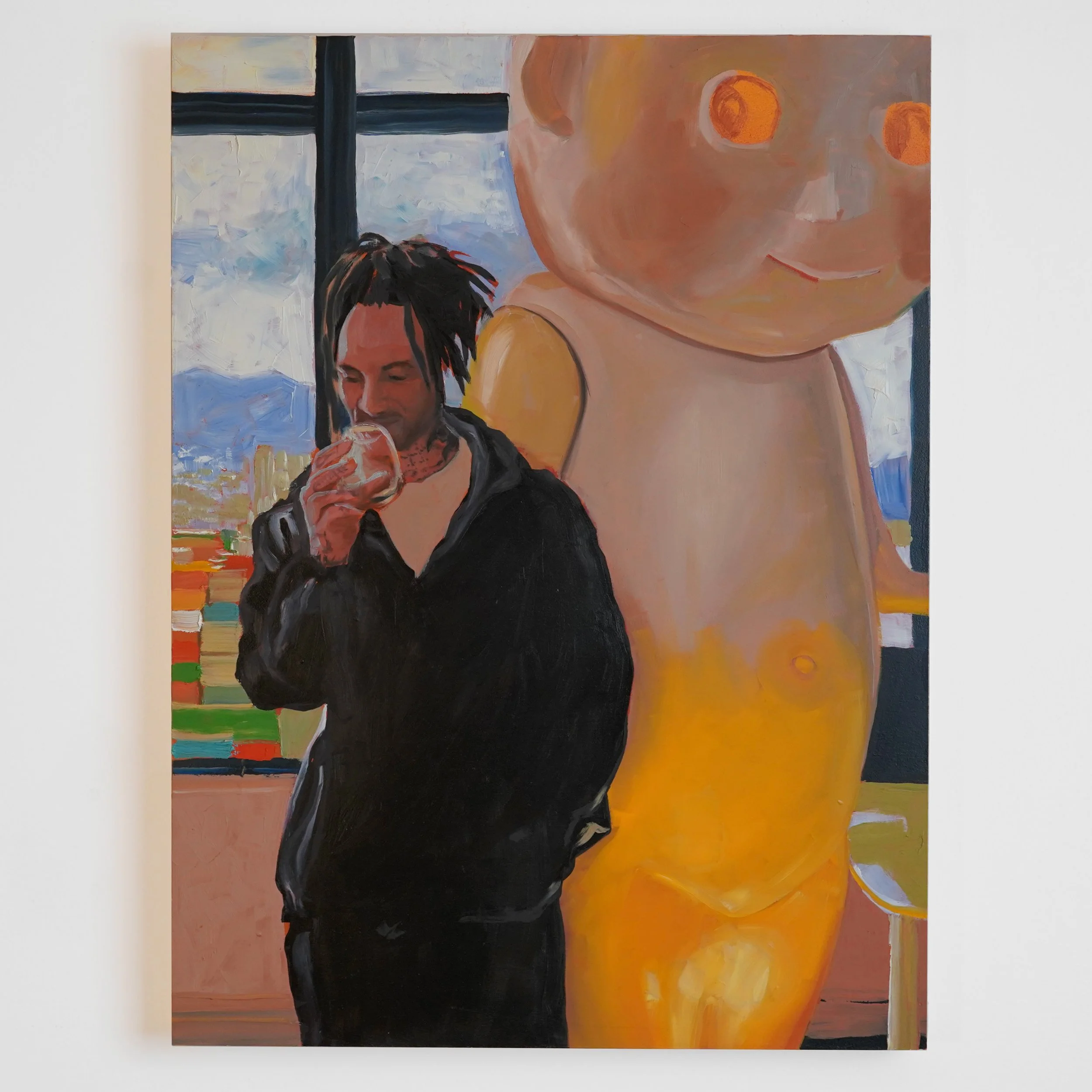 ETIENNE, 2025 | OIL ON WOOD BOARD, 18” X 24” | $1,500.00