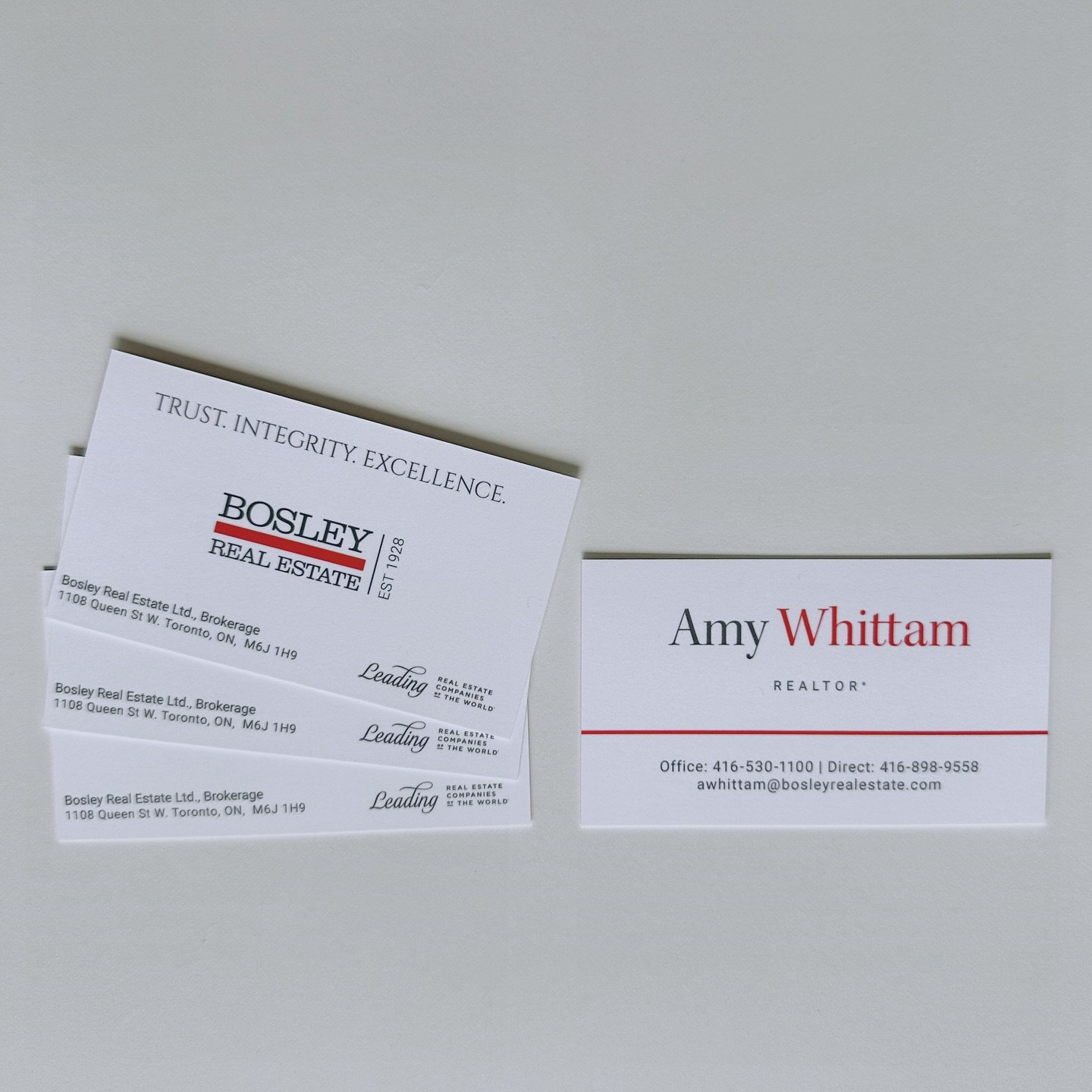 New cards are in! This month I made the very big decision to join Bosley Real Estate and I am so pleased they would have me! I am very excited for this opportunity and look forward the great work we will do together moving forward.
 

#torontorealest