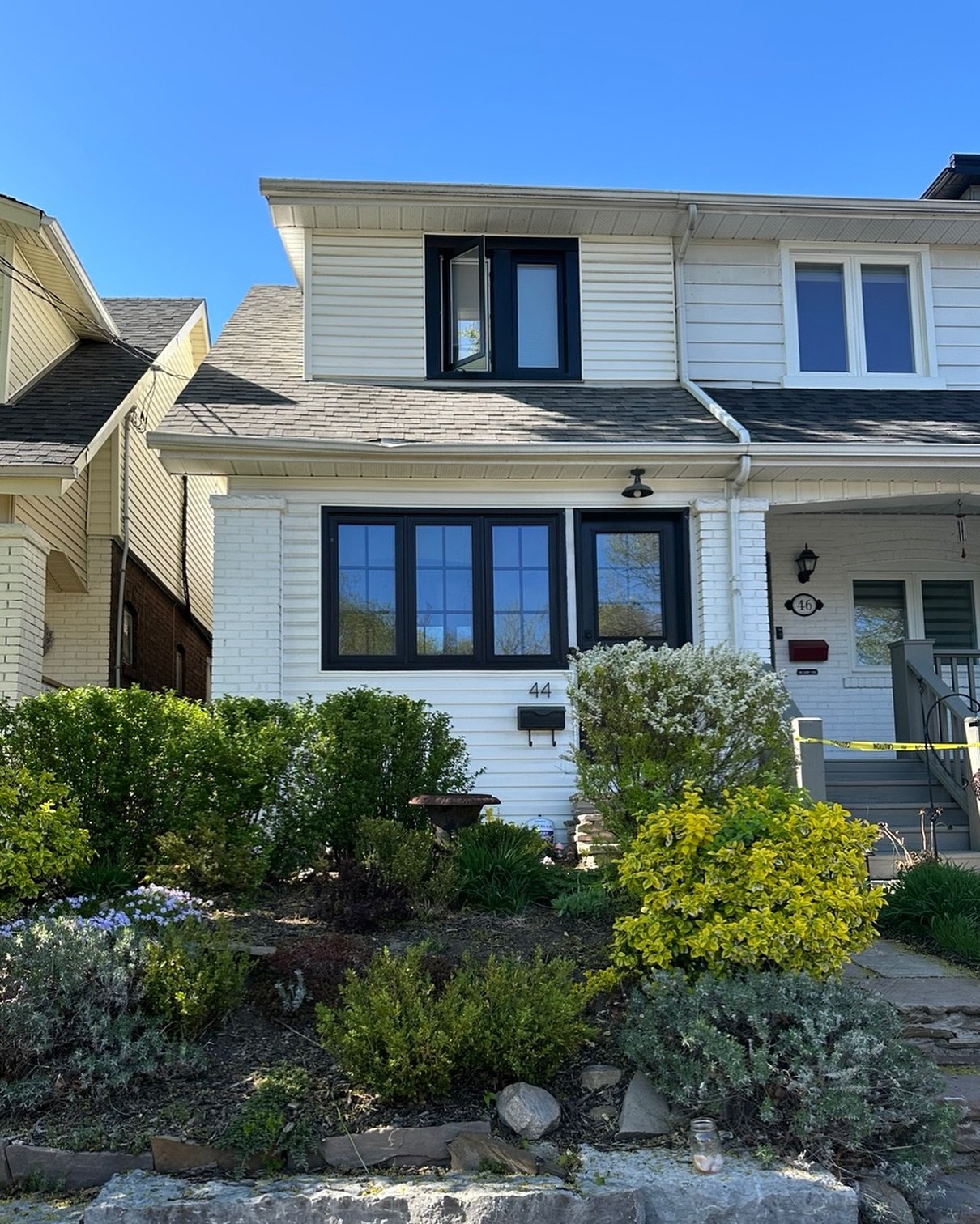 I have lived in Toronto's West End for years, but my roots go deep as an East Ender. I was raised in Scarborough, and this is the house where my mom grew up in The Beaches (photo taken with permission of the current owners). 

I remember visiting the