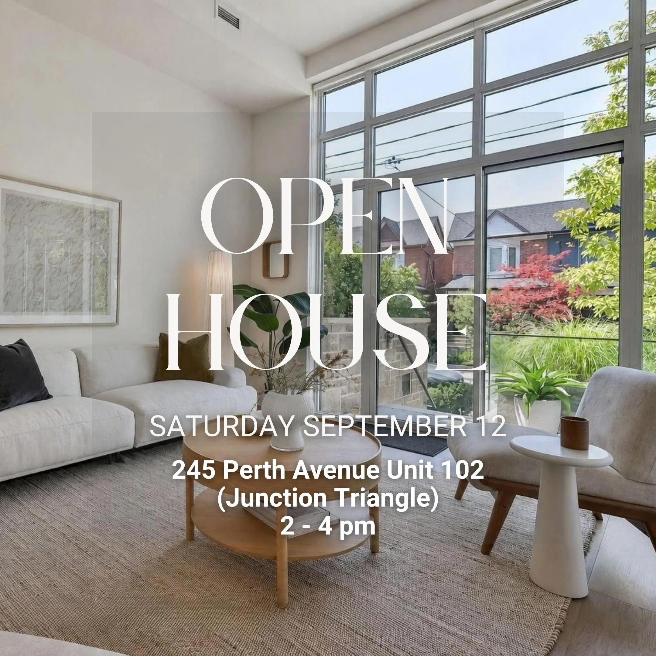 Join me today at Arch Lofts at 245 Perth Ave Unit 102! 

Come by the open house today 2-4pm or DM me to schedule a private showing.

🏡 walk-out loft condo, feels like a townhome
🛏️ 2 bedrooms
🛁 1 bathroom
📐 831 square feet
🚘 1 parking space!!! (