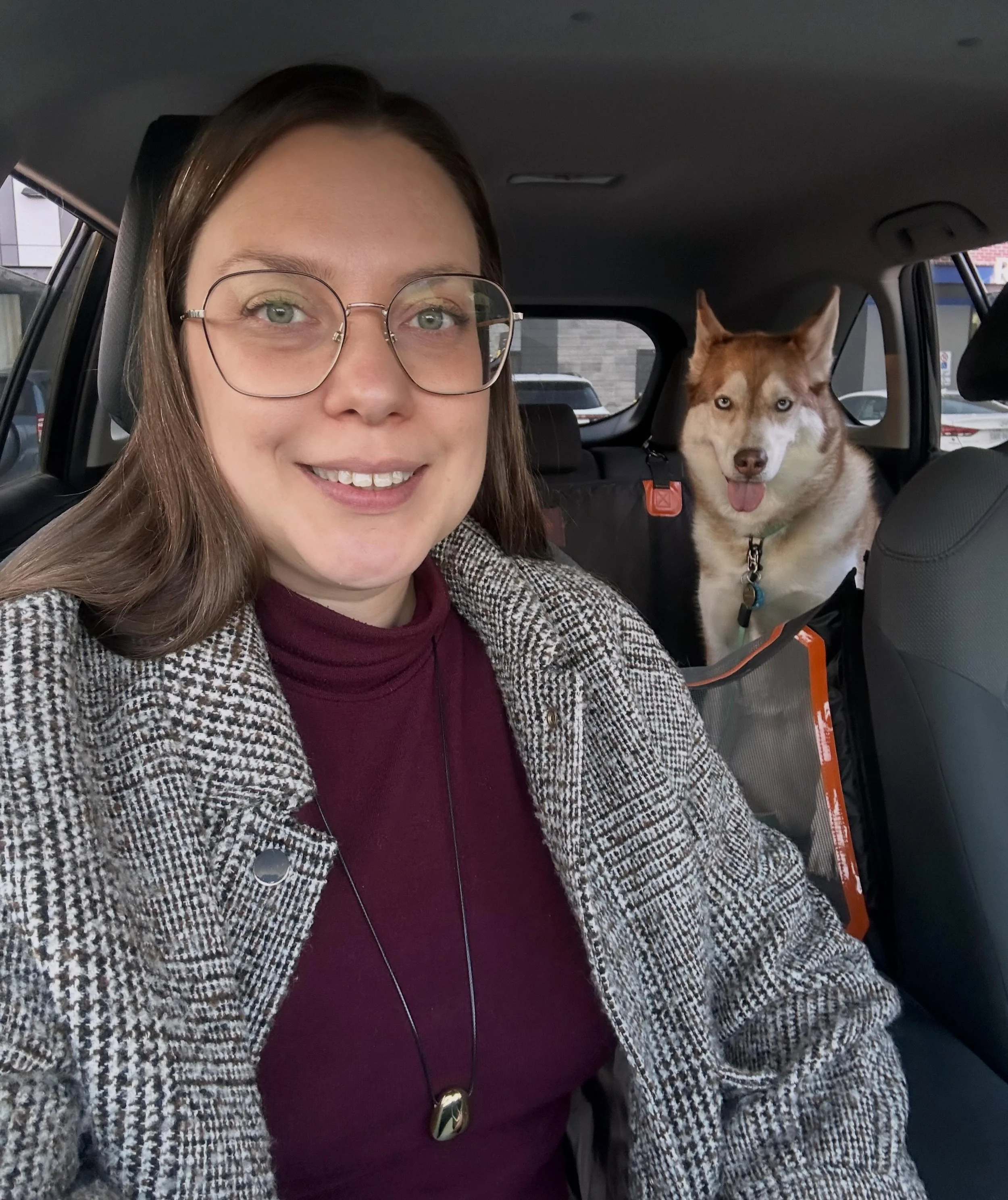 On the road earlier with my associate 🐕 Anytime we're curious about an area, she'll tag along to walk the neighbourhood. A really good test is if there are local shops and patios that welcome dogs. Whatever your thing is, make sure it fits with any 