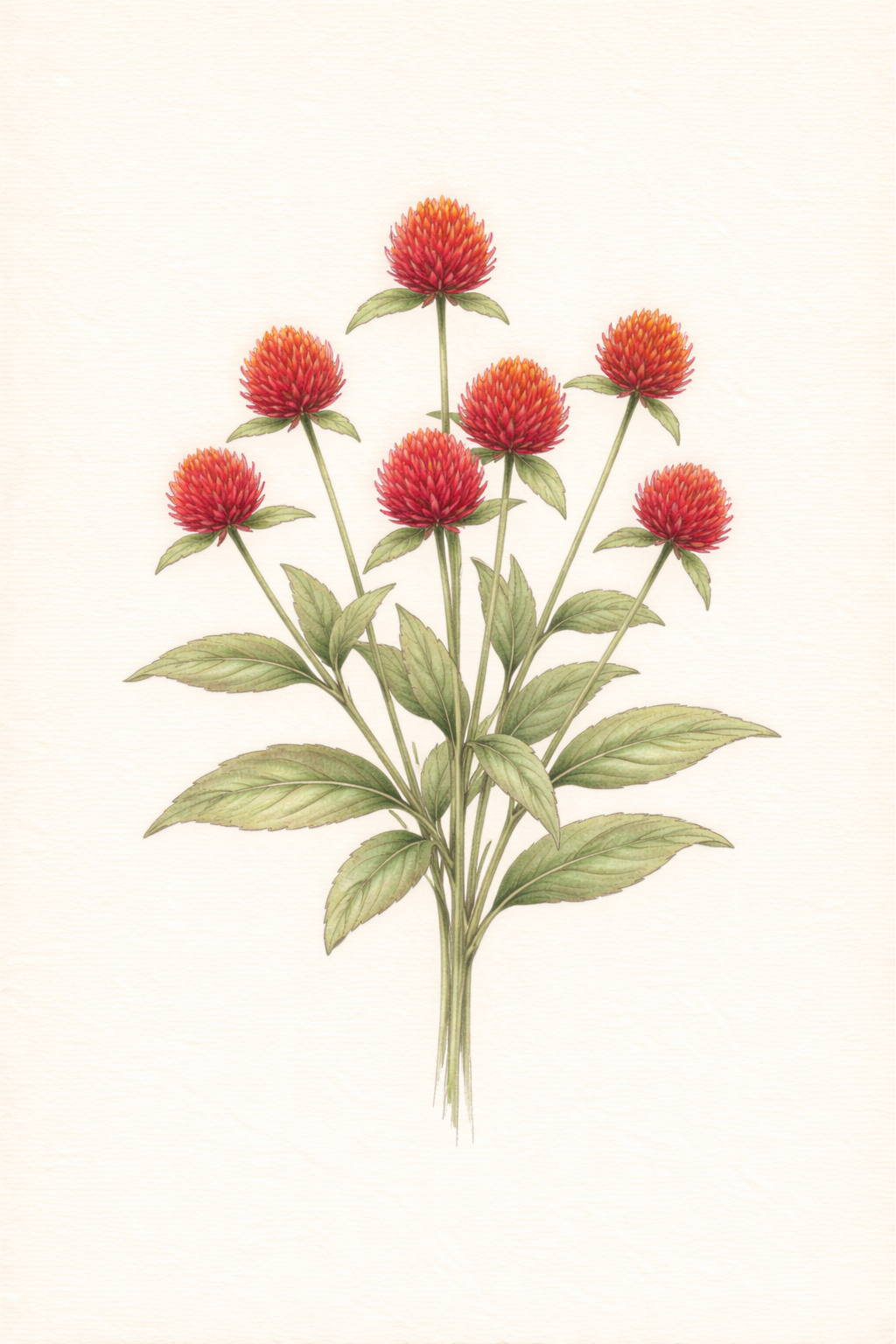 Gomphrena ‘Strawberry Fields’ 4 Pack