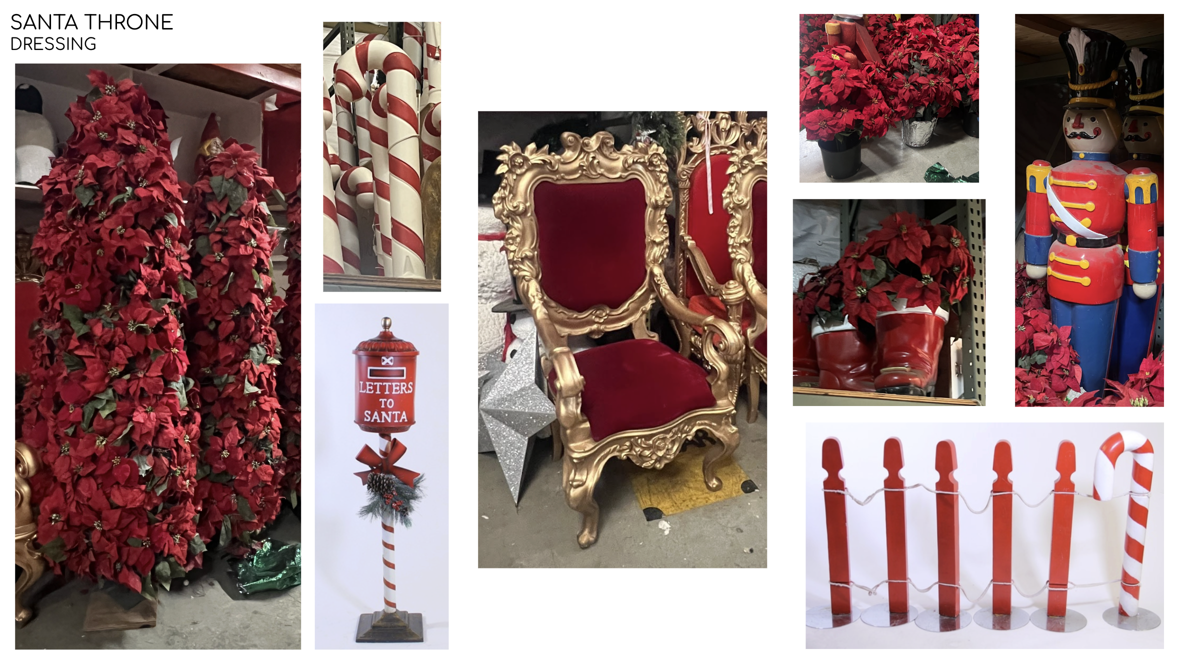 SANTA THRONE OPENING DRESSING