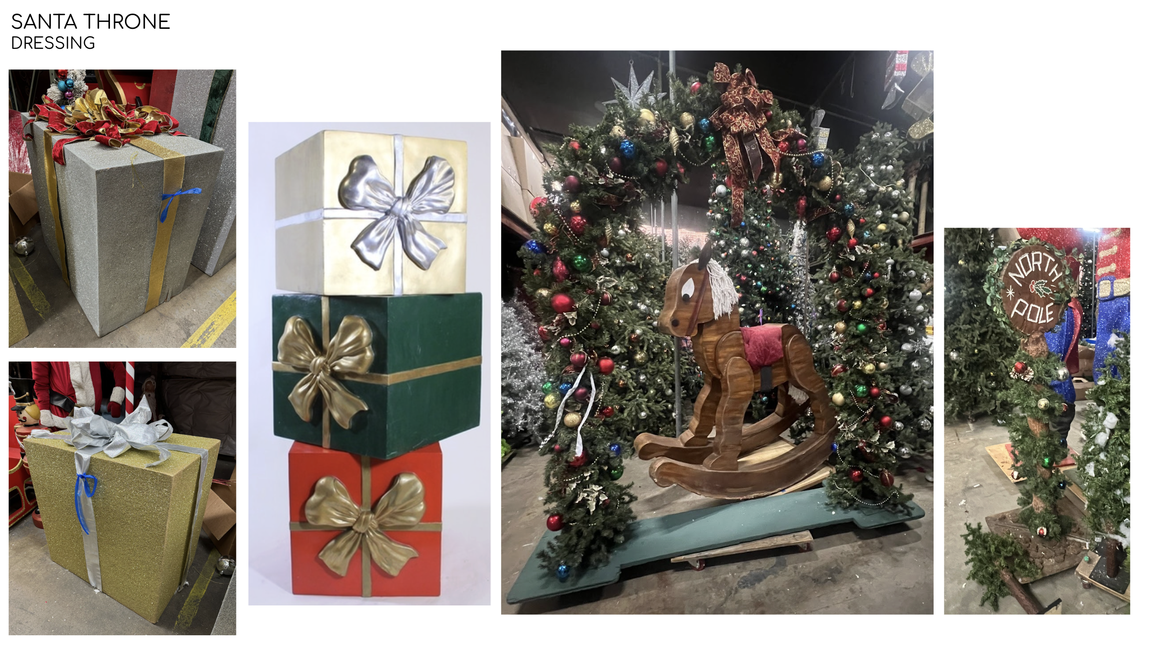 SANTA THRONE OPENING DRESSING