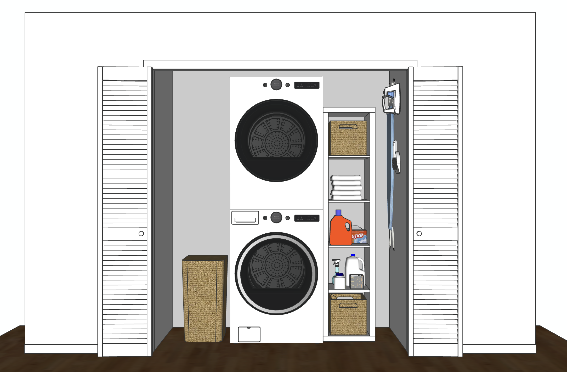 LAUNDRY ROOM RENDER