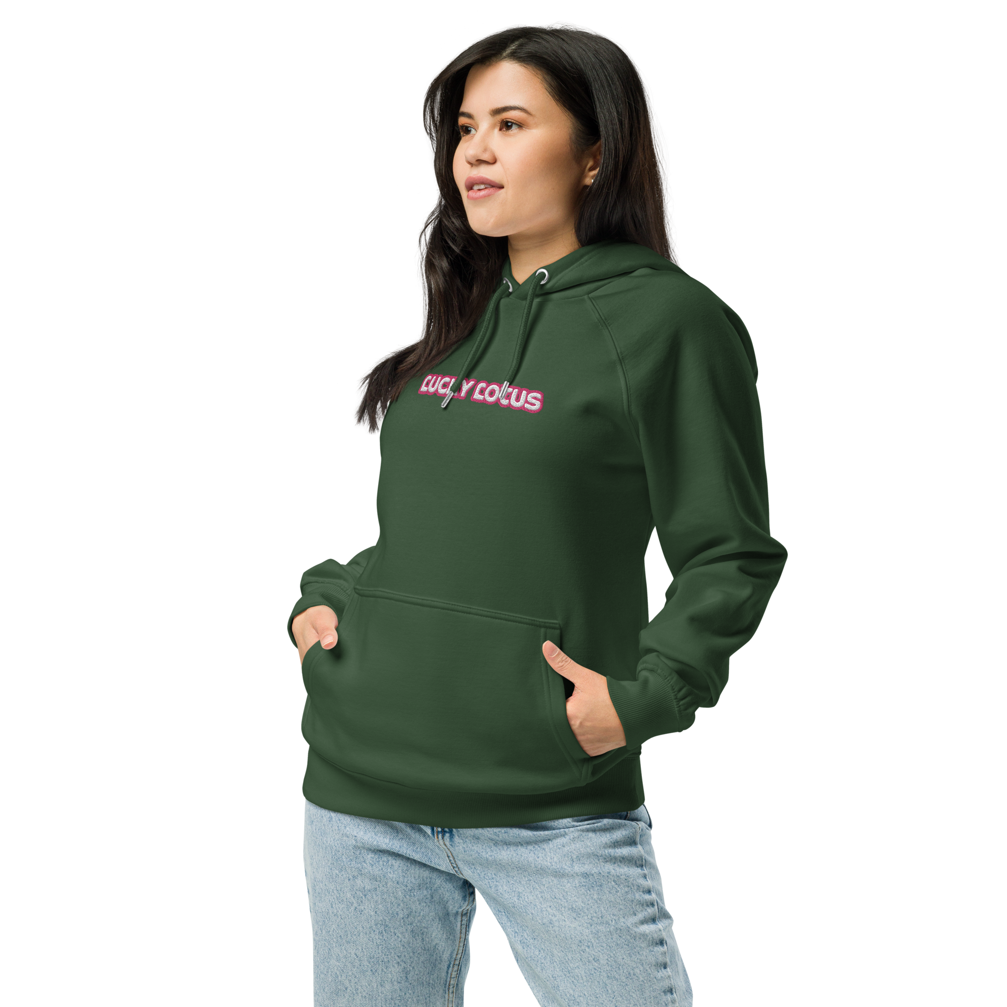 unisex-eco-raglan-hoodie-bottle-green-left-front-6573a2eadd4a0.png