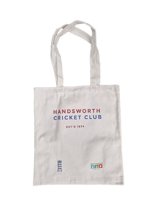 CLUB ID - CRICKET - HANDSWORTH CRICKET CLUB - Slim Canvas Tote - WHT - 01.png