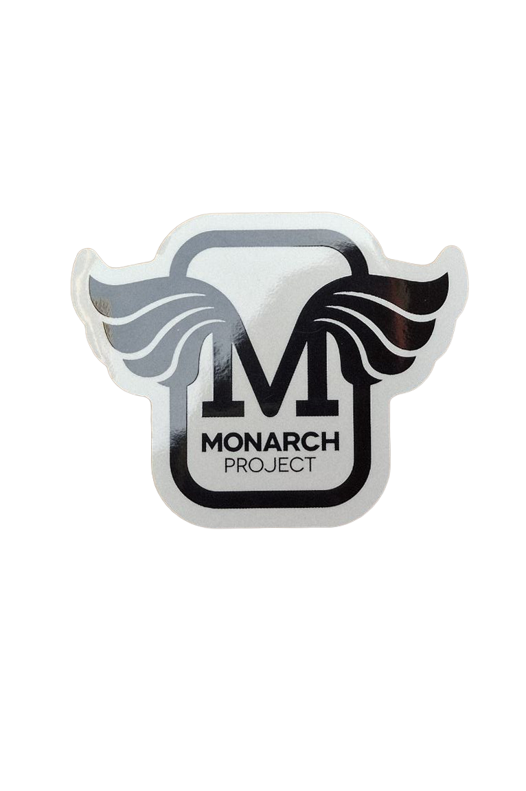 onyx origin - The Monarch Project Horus - Vinyl Sticker - MEDIUM - BLK:WHT - 00.png